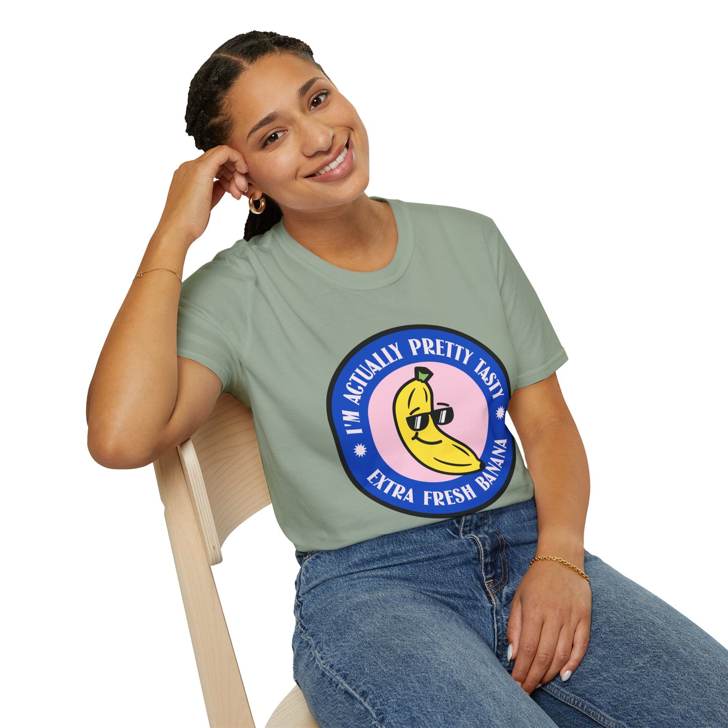 Food Tees, Funny Food T Shirts, Funny T Shirts, Shirt with Banana, Banana T Shirt, Funny Banana Shirt