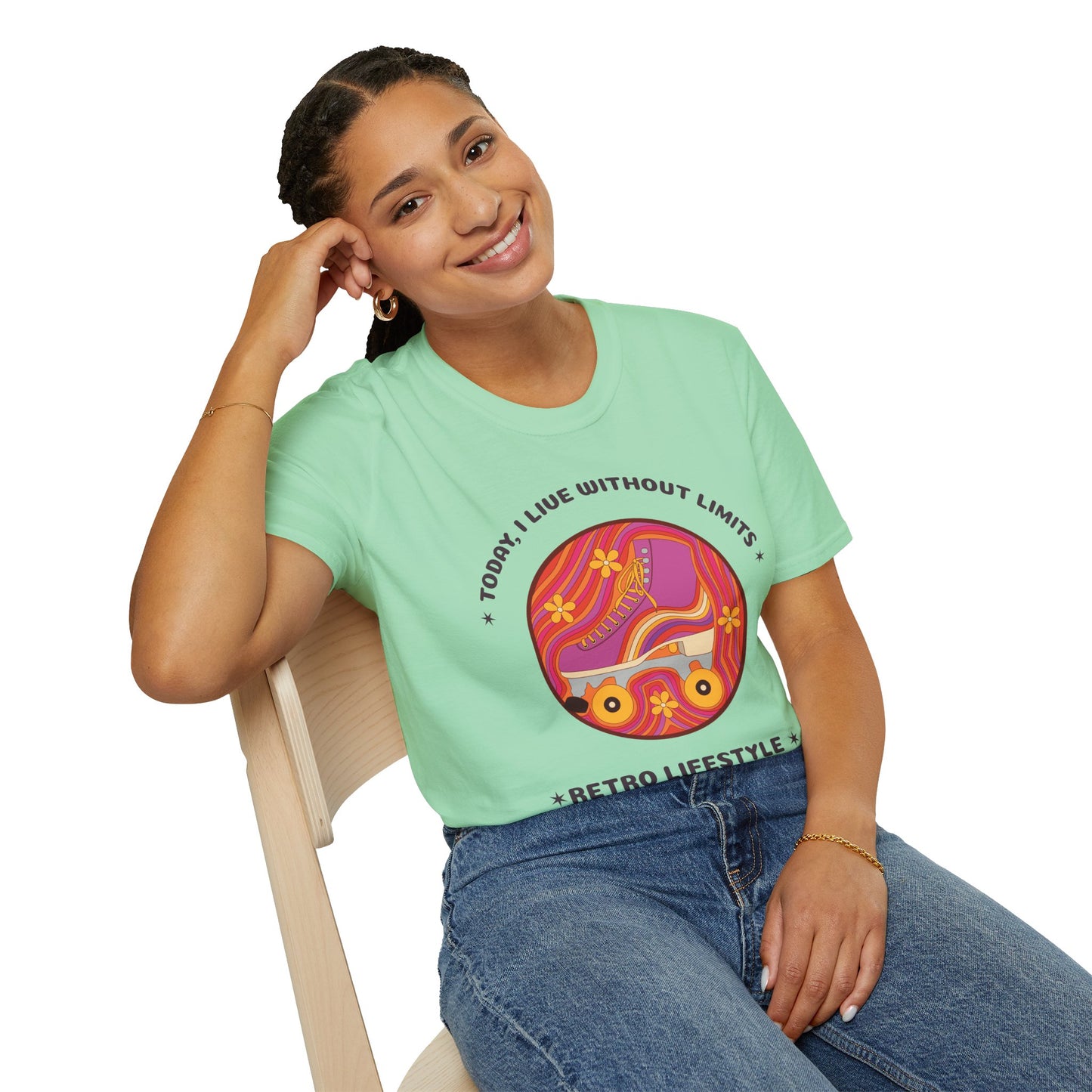 Retro T Shirt, Retro Design Shirt, Retro Art Tee Shirt, T-shirt with Retro Style