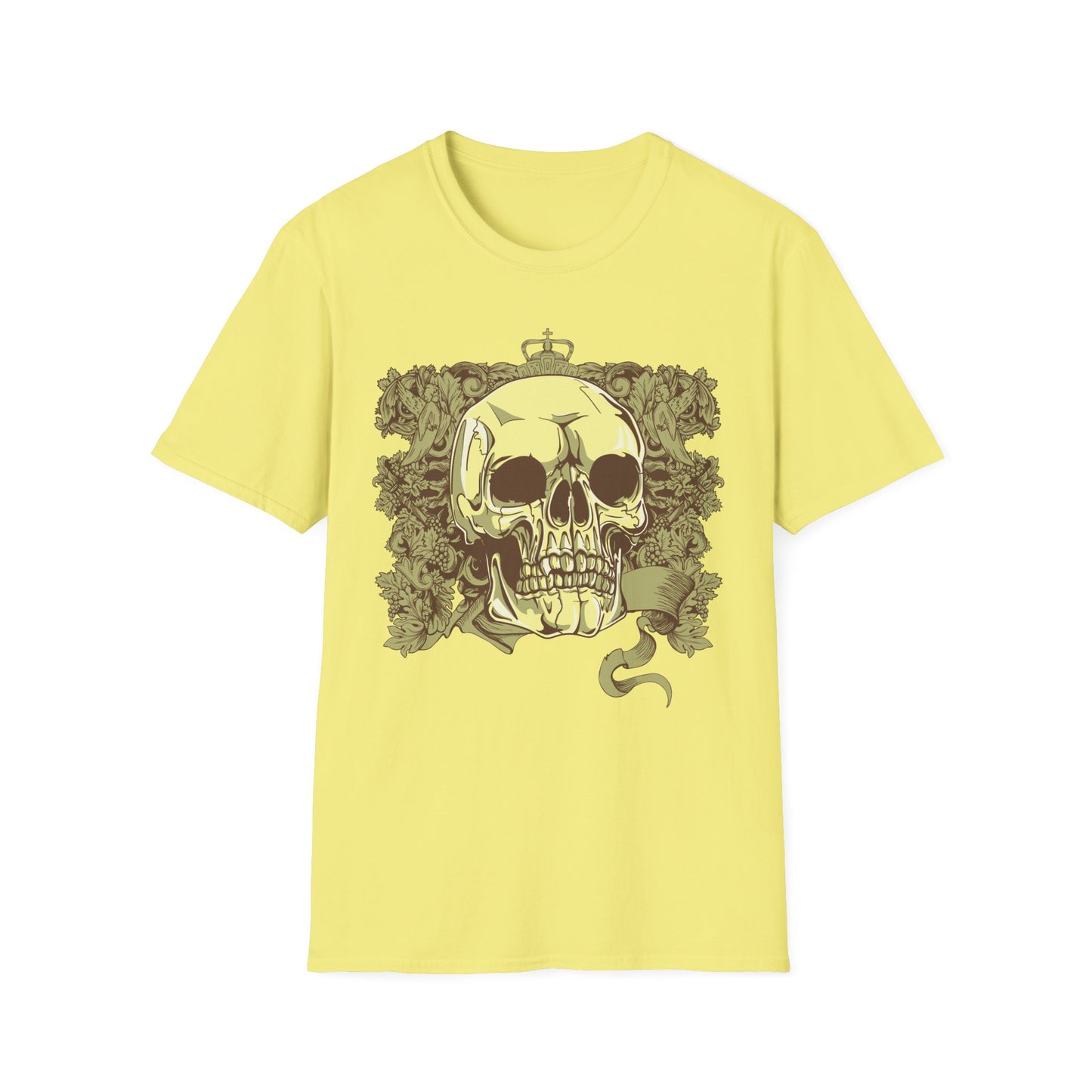 Skull T Shirt, Skull Design Shirt, Skull Art Tee Shirt, T-shirt with Skull 2