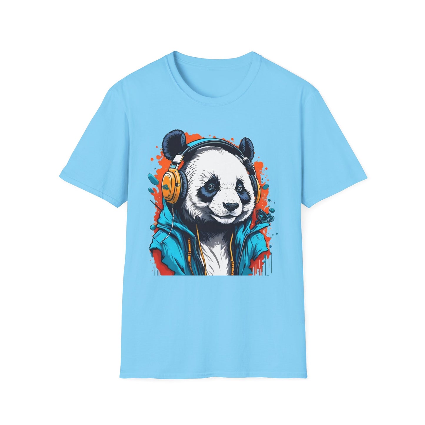 Animals Tees, Funny Animals Shirt, T Shirts with Funny Animals, T-Shirt with Panda, Panda Tees