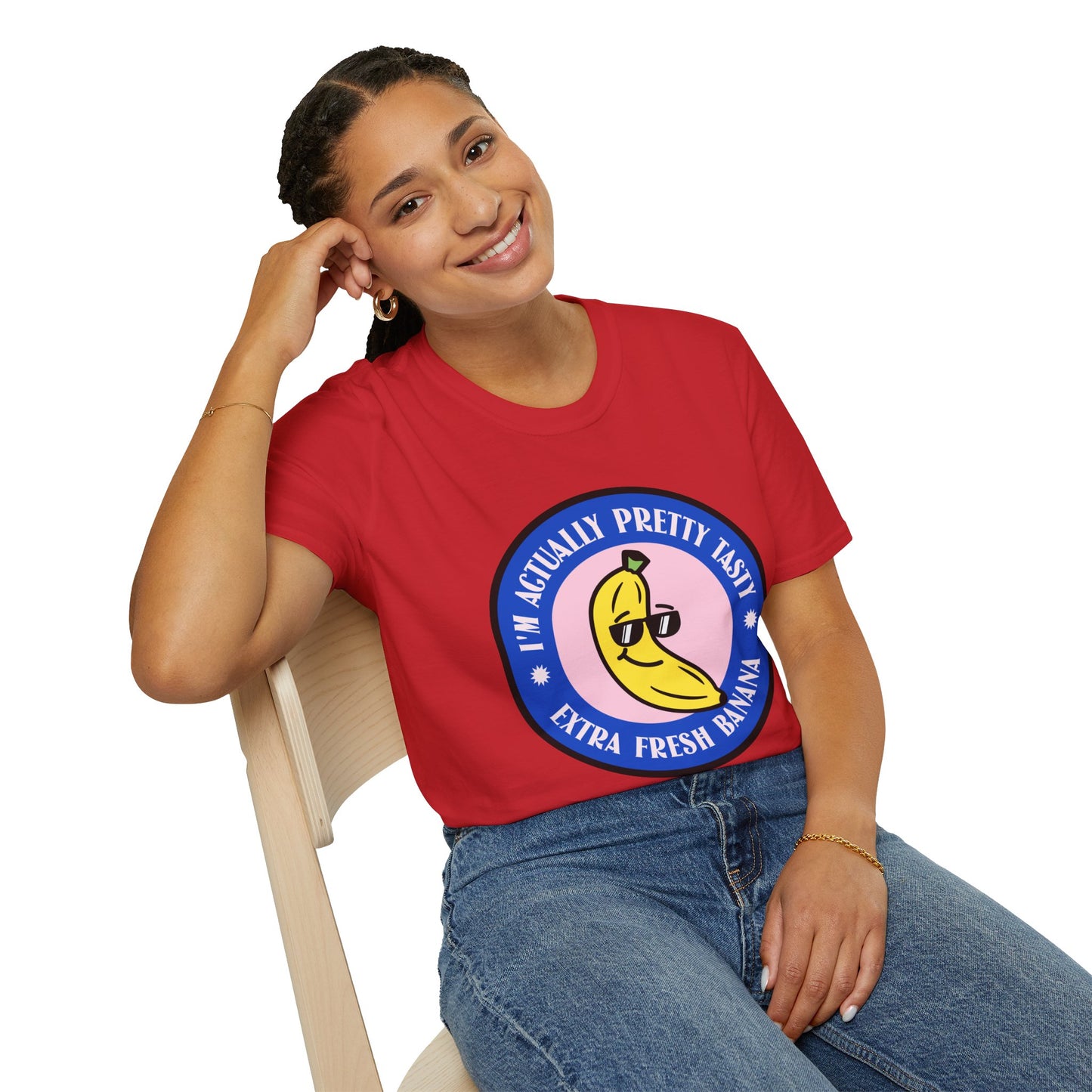 Food Tees, Funny Food T Shirts, Funny T Shirts, Shirt with Banana, Banana T Shirt, Funny Banana Shirt