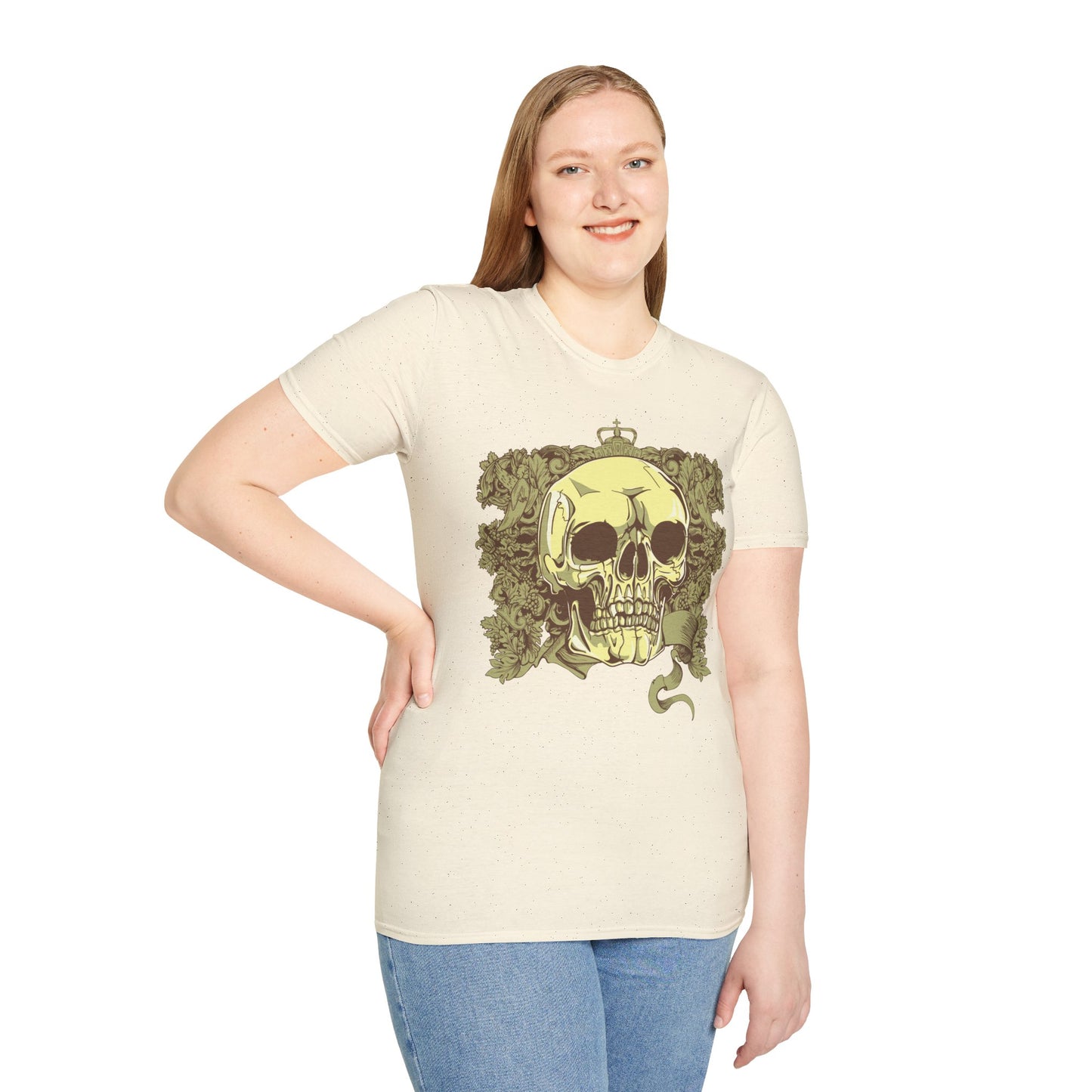 Skull T Shirt, Skull Design Shirt, Skull Art Tee Shirt, T-shirt with Skull 2