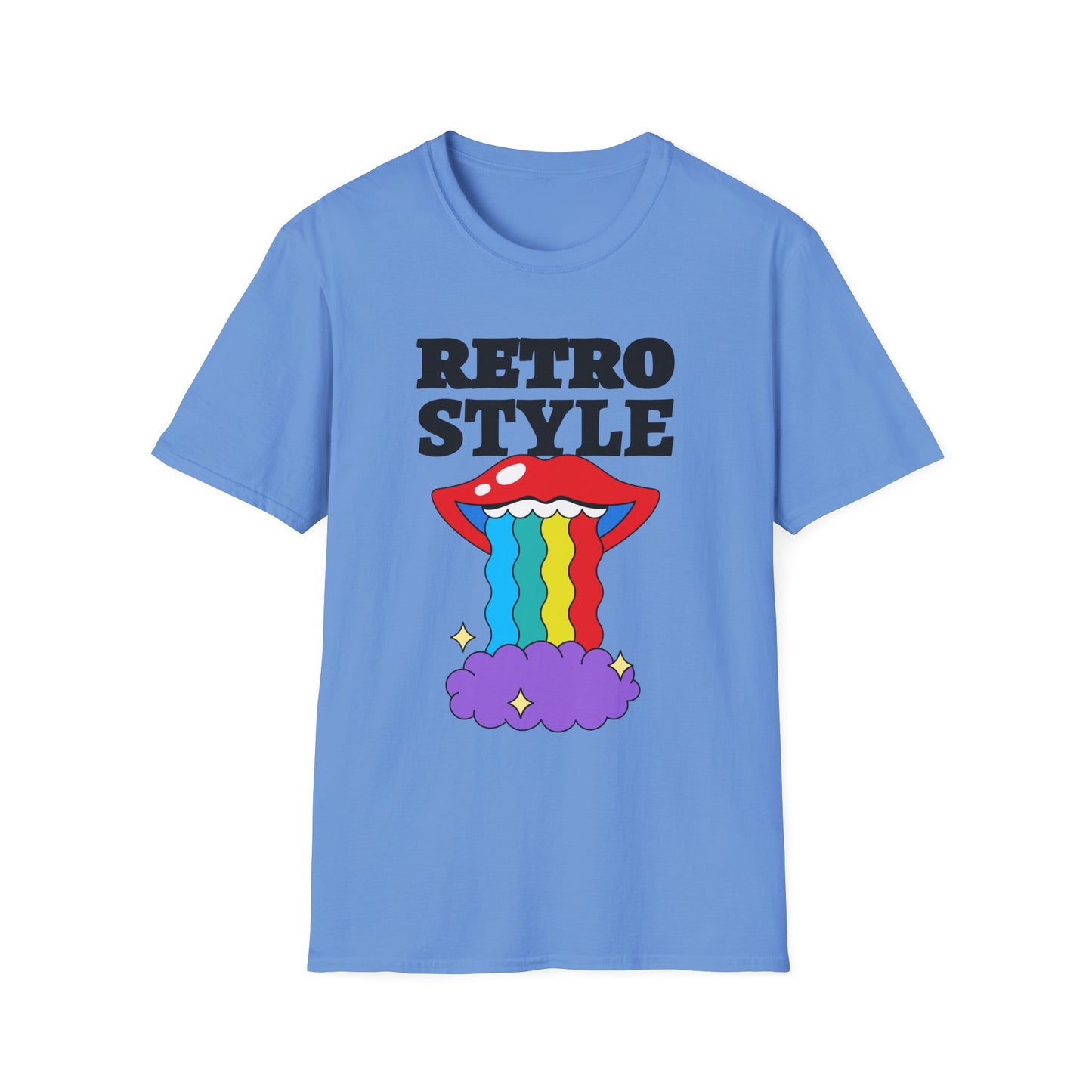 Retro T Shirt, Retro Design Shirt, Retro Art Tee Shirt, T-shirt with Retro Style