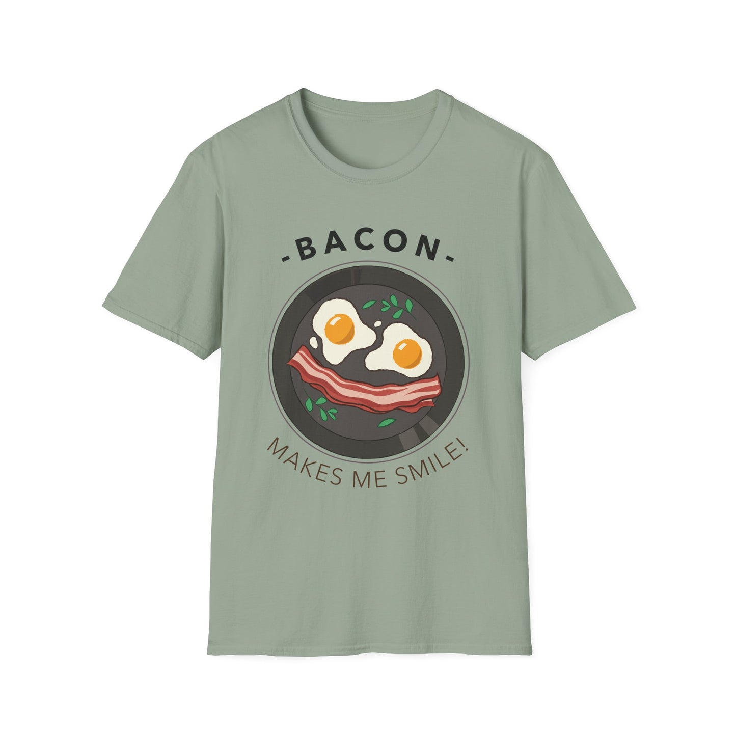 Food Tees, Funny Food T Shirts, Funny T Shirts, Bacon and Egg T Shirt, Egg and Bacon Shirt