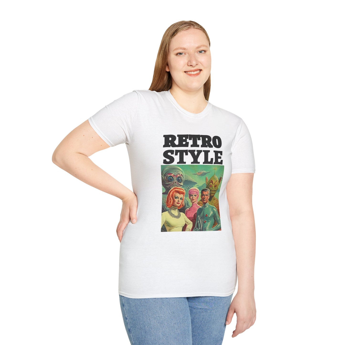Retro T Shirt, Retro Design Shirt, Retro Art Tee Shirt, T-shirt with Retro Style