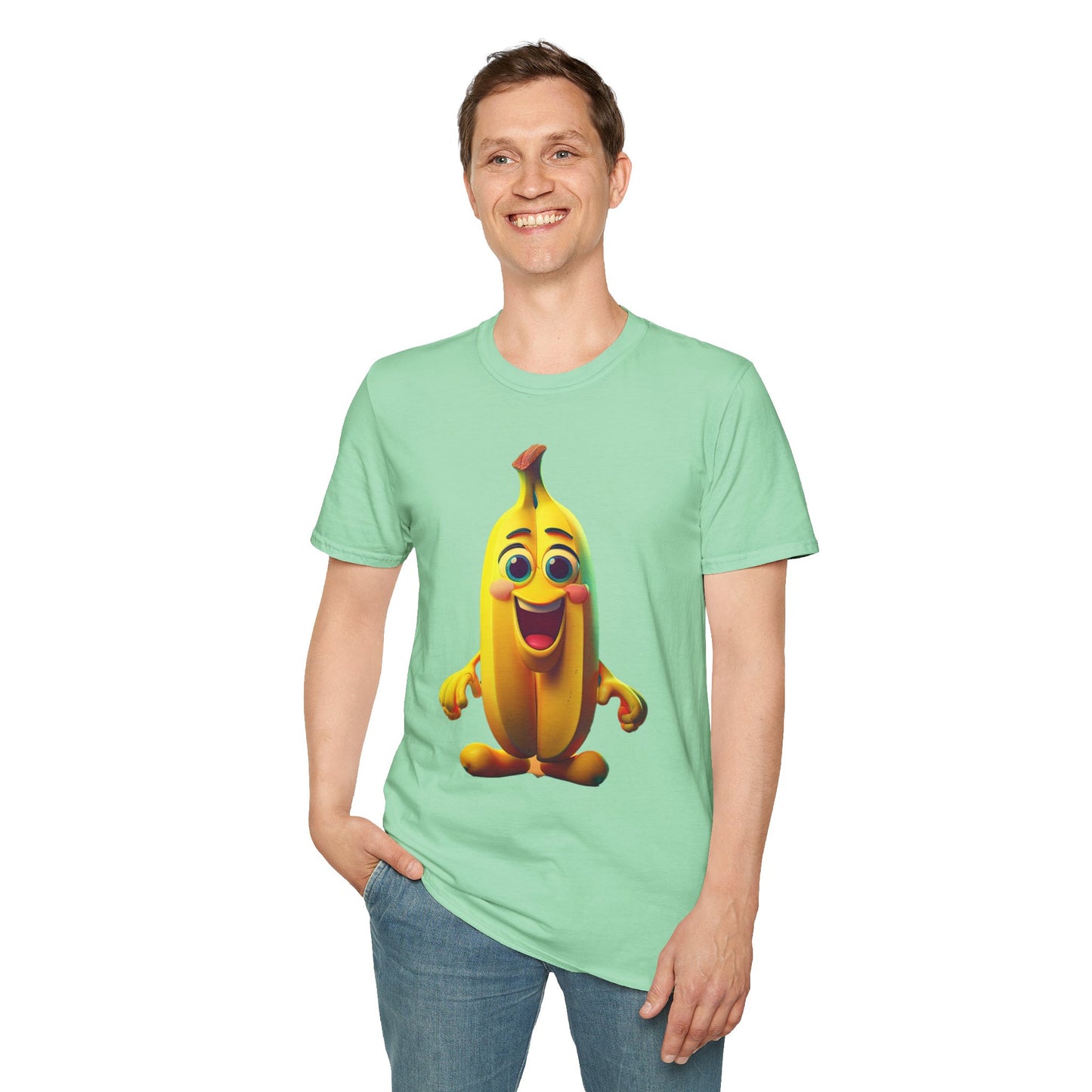 Food Tees, Funny Food T Shirts, Funny T Shirts, Shirt with Banana, Banana T Shirt, Funny Banana Shirt
