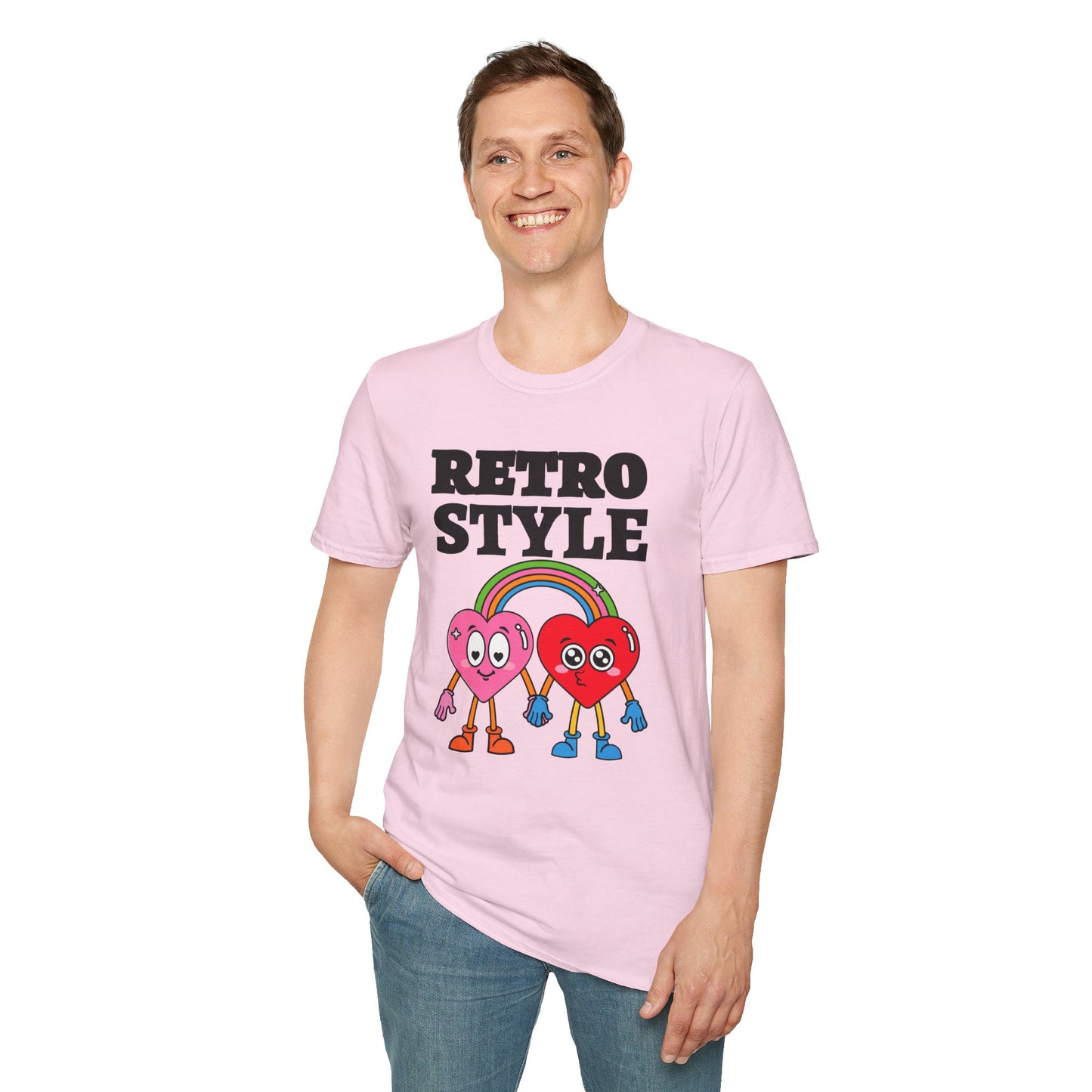 Retro T Shirt, Retro Design Shirt, Retro Art Tee Shirt, T-shirt with Retro Style
