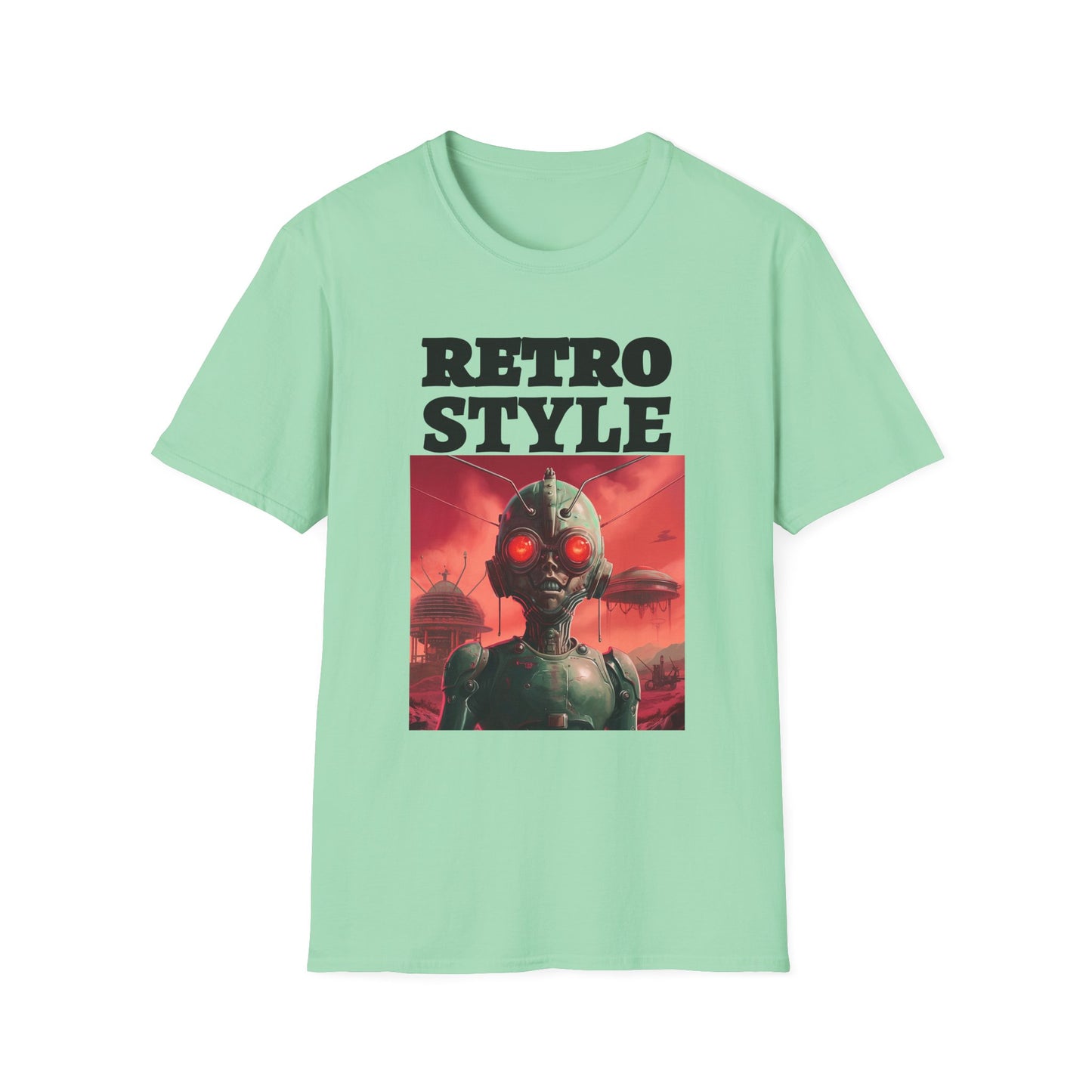 Retro T Shirt, Retro Design Shirt, Retro Art Tee Shirt, T-shirt with Retro Style