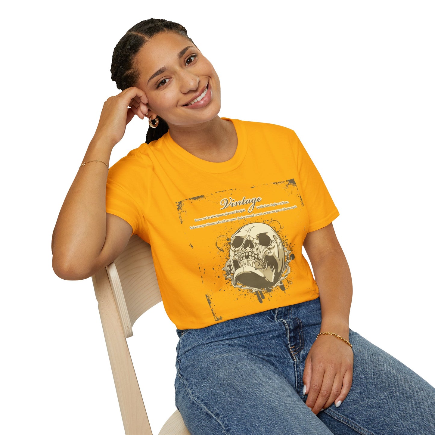 Skull T Shirt, Skull Design Shirt, Skull Art Tee Shirt, T-shirt with Skull 4