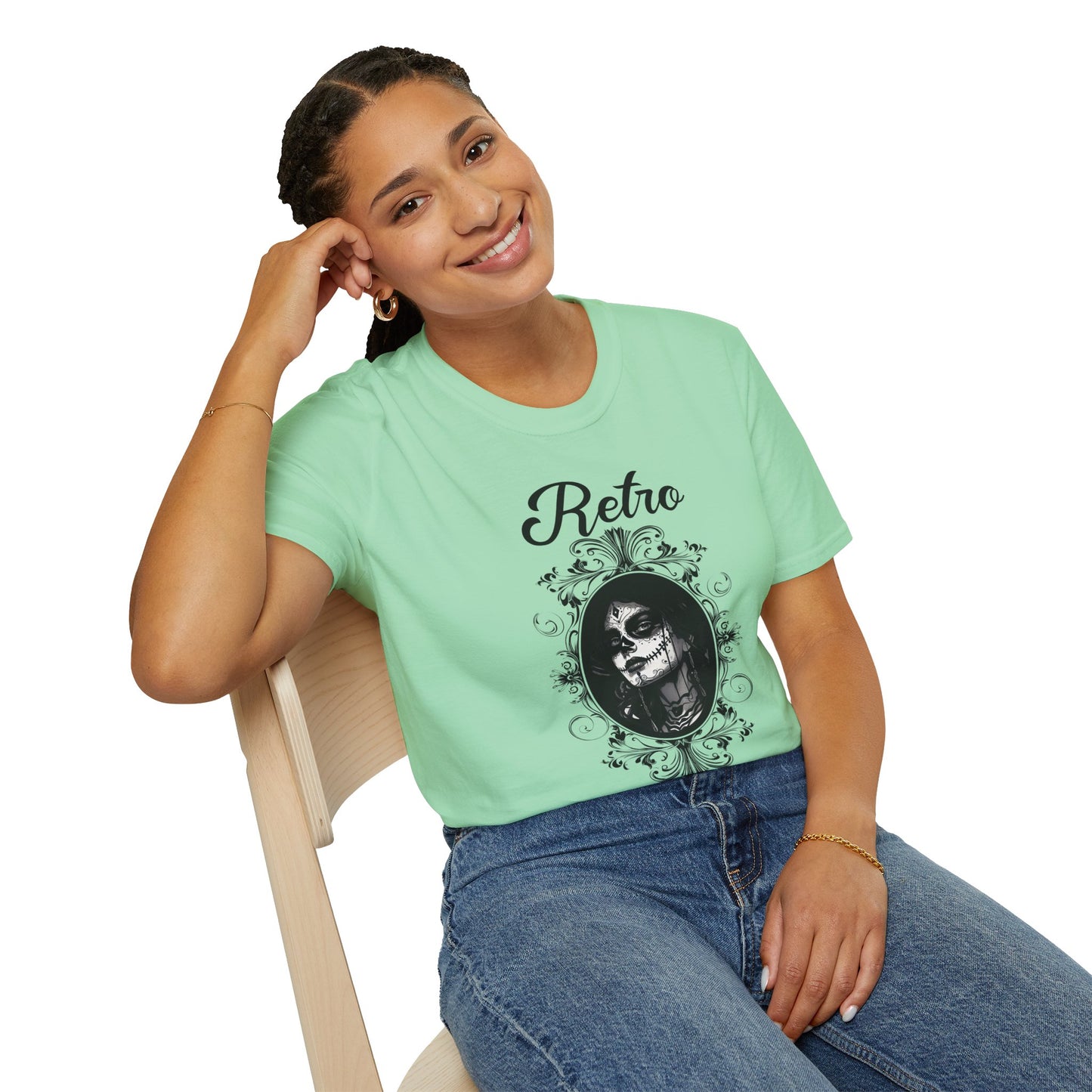 Retro T Shirt, Retro Design Shirt, Retro Art Tee Shirt, T-shirt with Retro Style