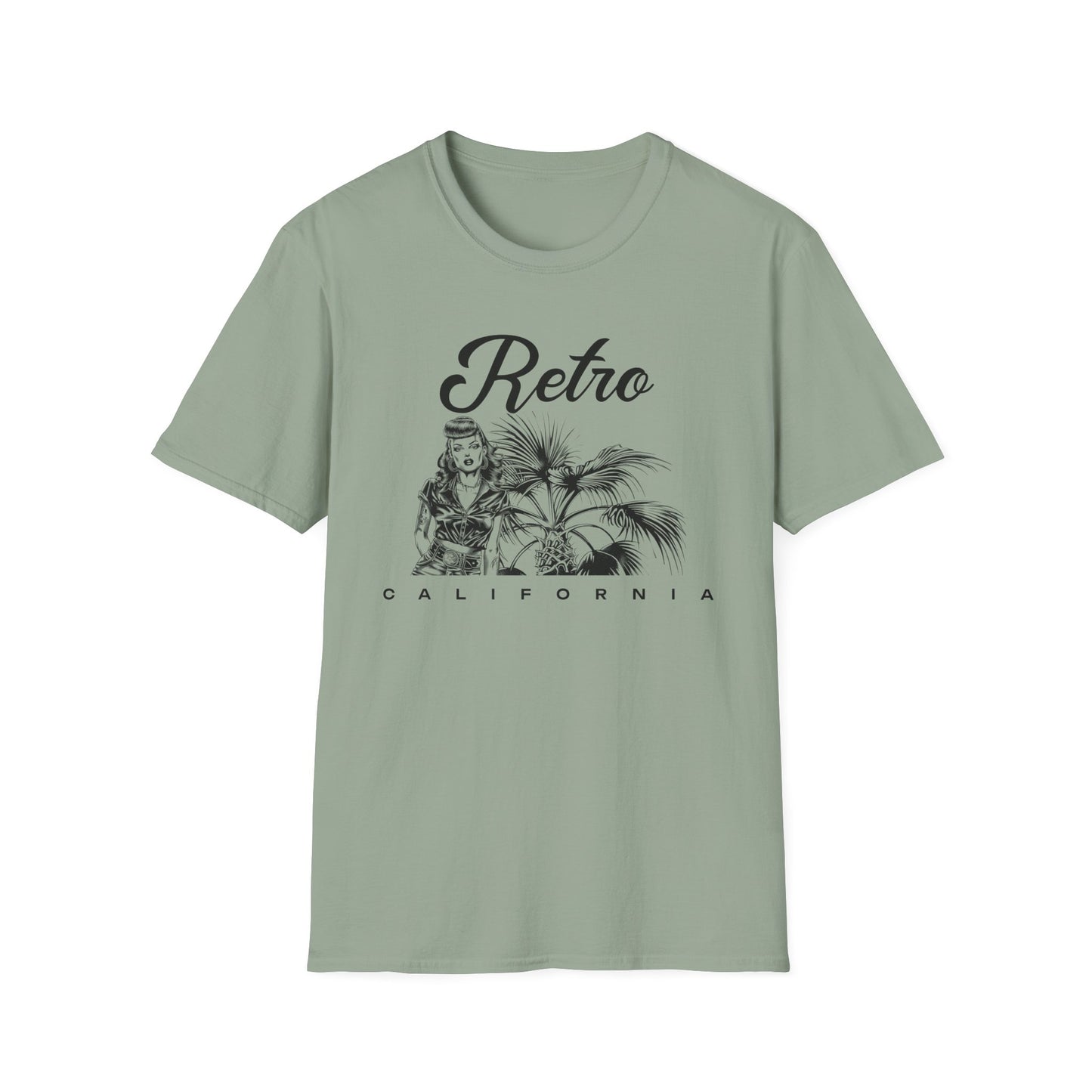Retro T Shirt, Retro Design Shirt, Retro Art Tee Shirt, T-shirt with Retro Style