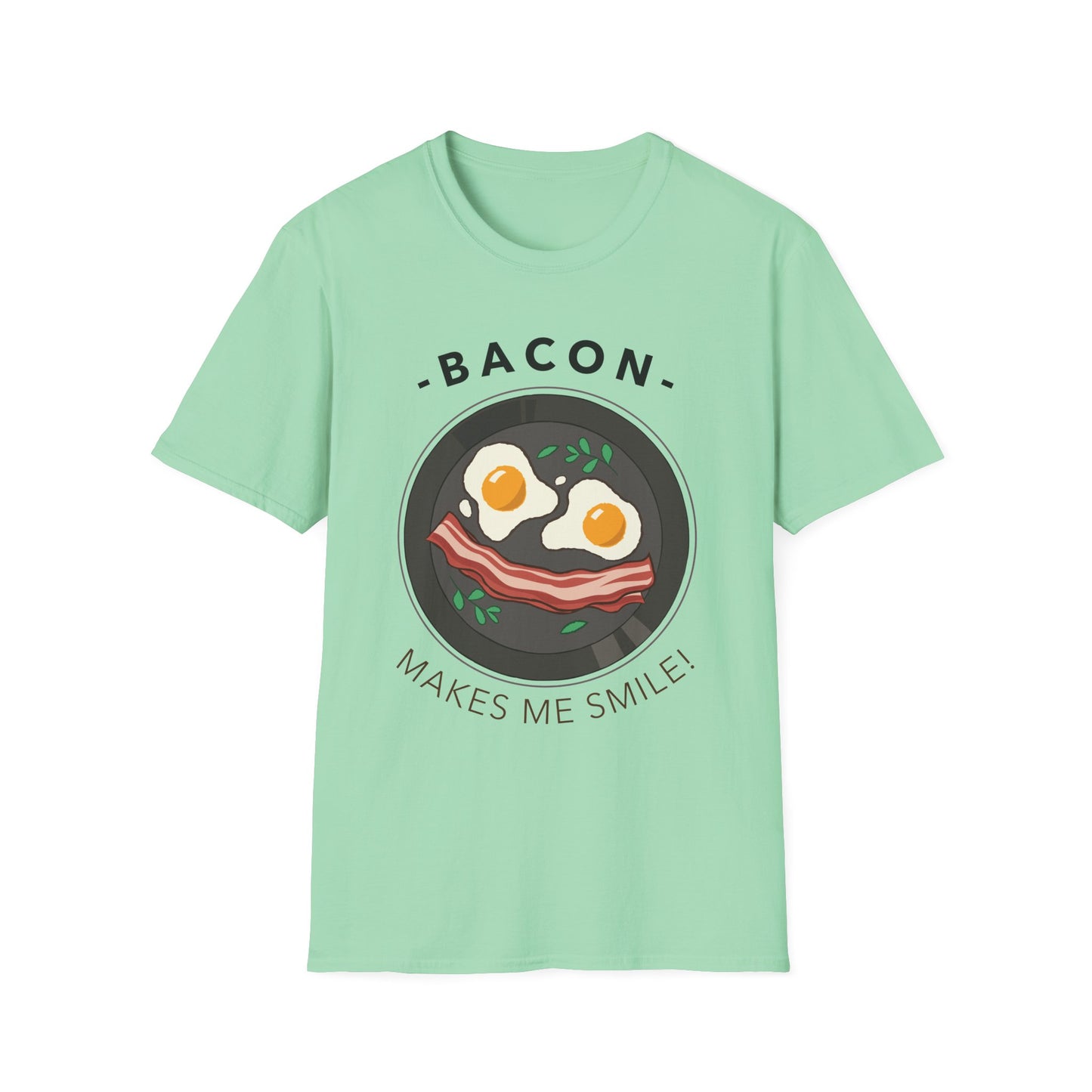 Food Tees, Funny Food T Shirts, Funny T Shirts, Bacon and Egg T Shirt, Egg and Bacon Shirt