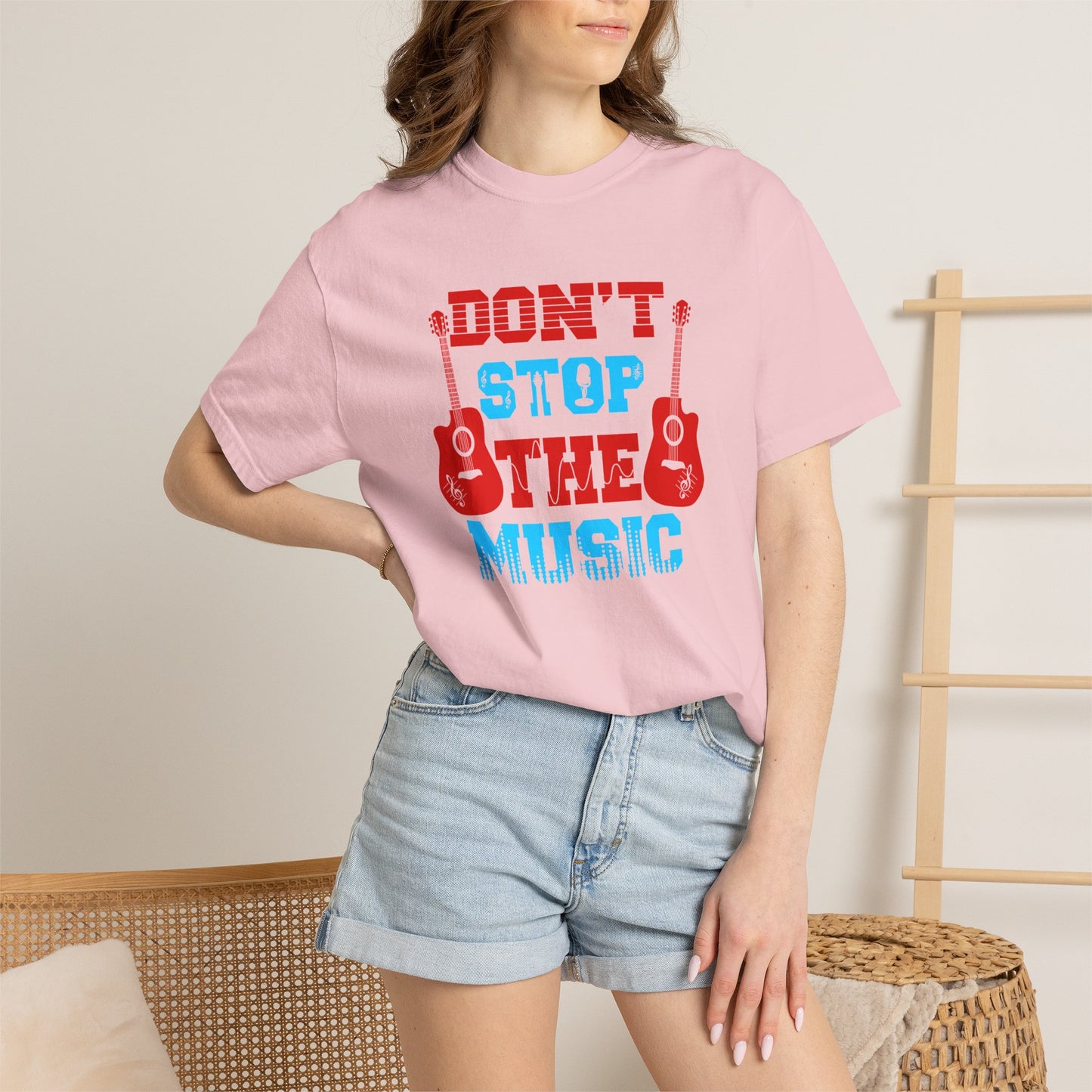 Music Graphic Design Unisex Cotton T-shirt 042