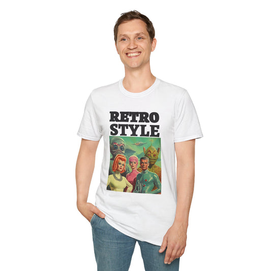 Retro T Shirt, Retro Design Shirt, Retro Art Tee Shirt, T-shirt with Retro Style