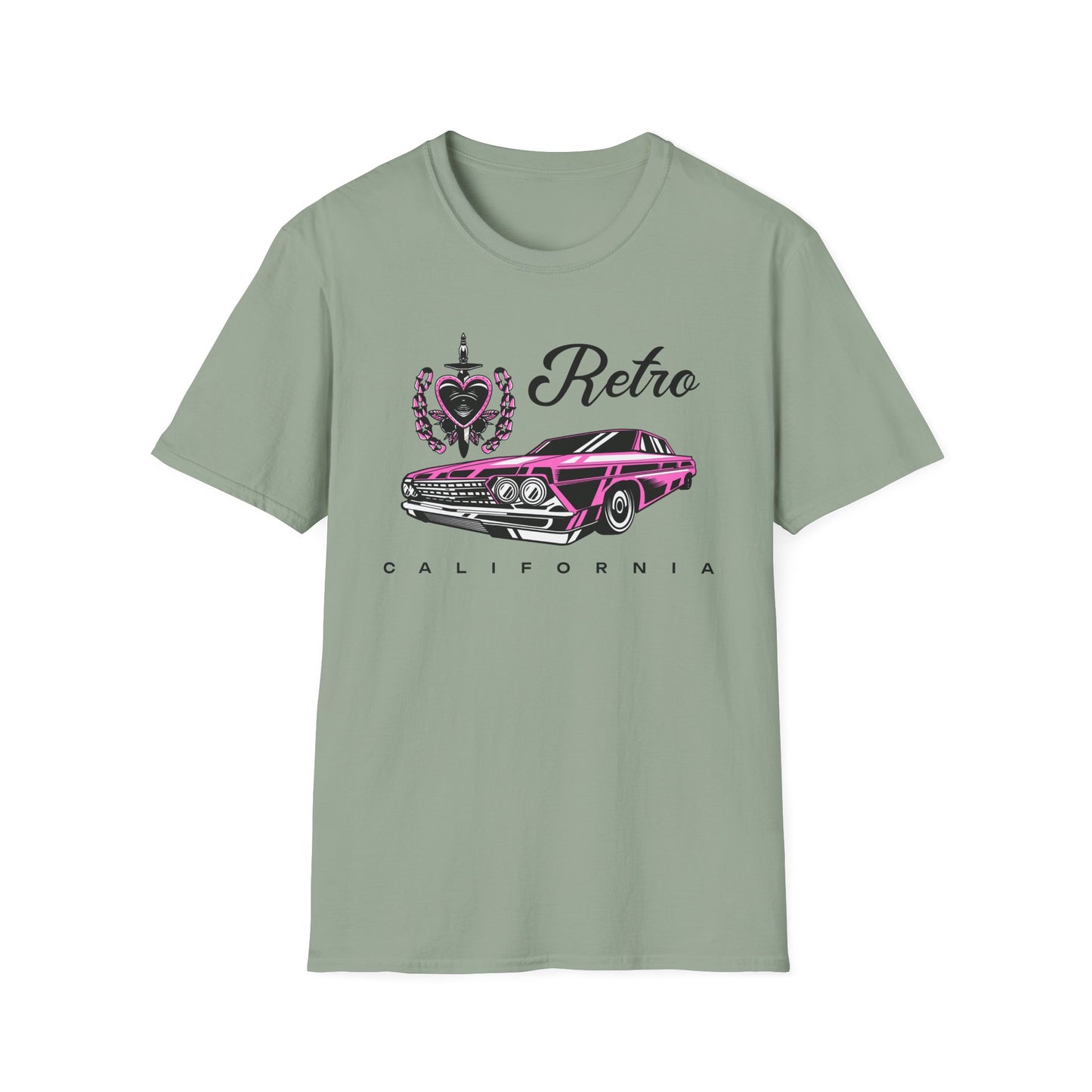 Retro T Shirt, Retro Design Shirt, Retro Art Tee Shirt, T-shirt with Retro Style