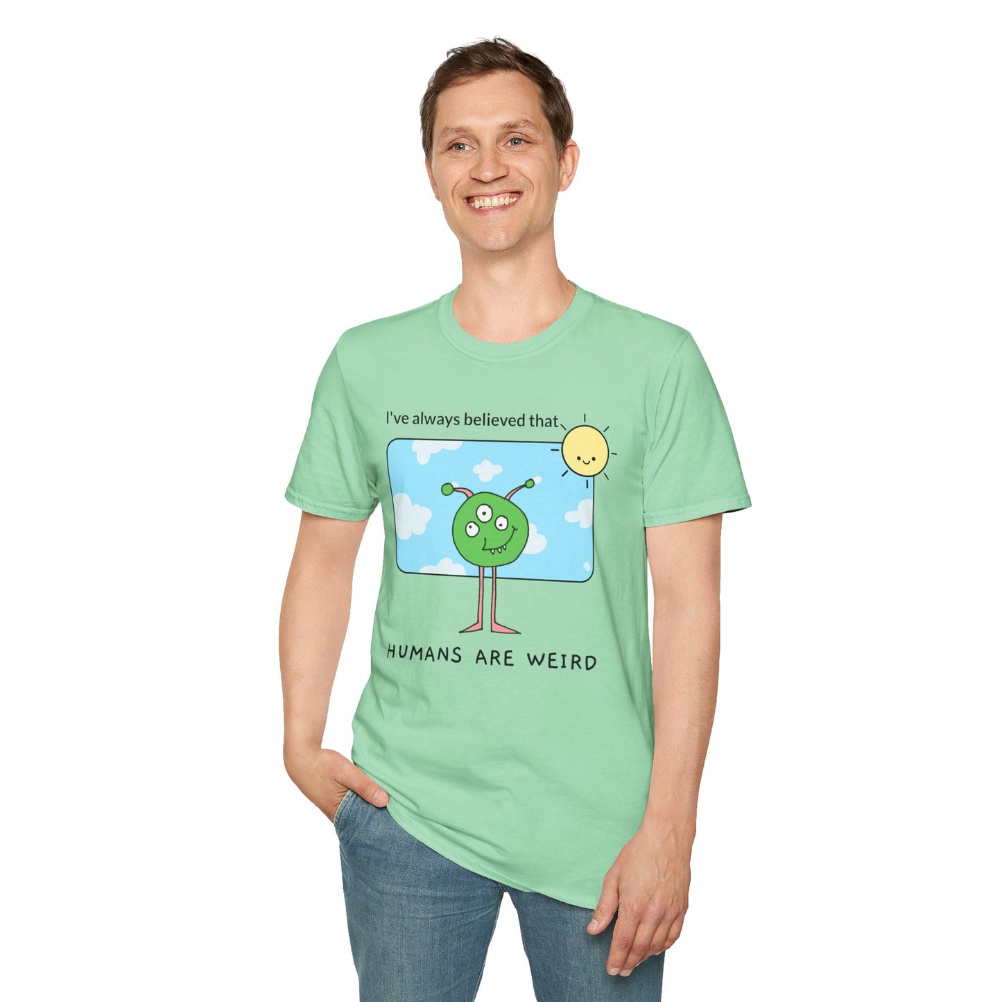 Funny T Shirts, UFO Tees, Funny Aliens Shirt