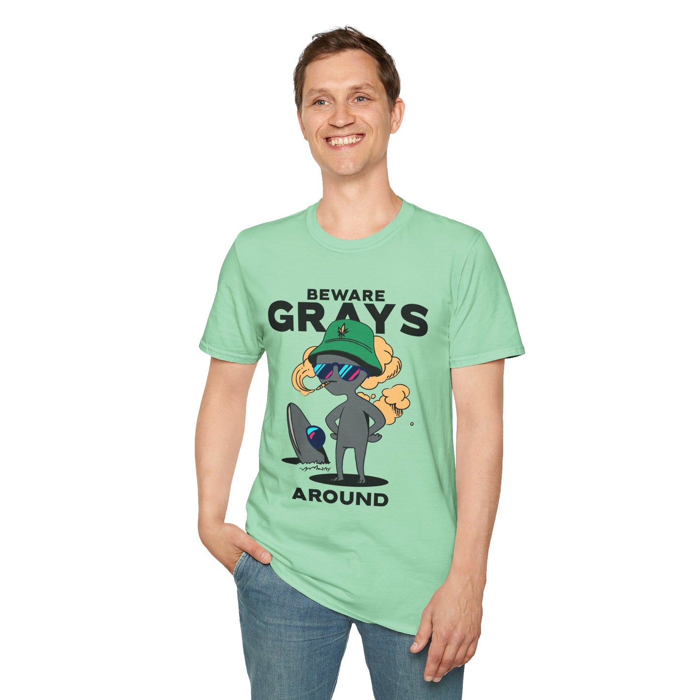 Funny T Shirts, UFO Tees, Funny Aliens Shirt
