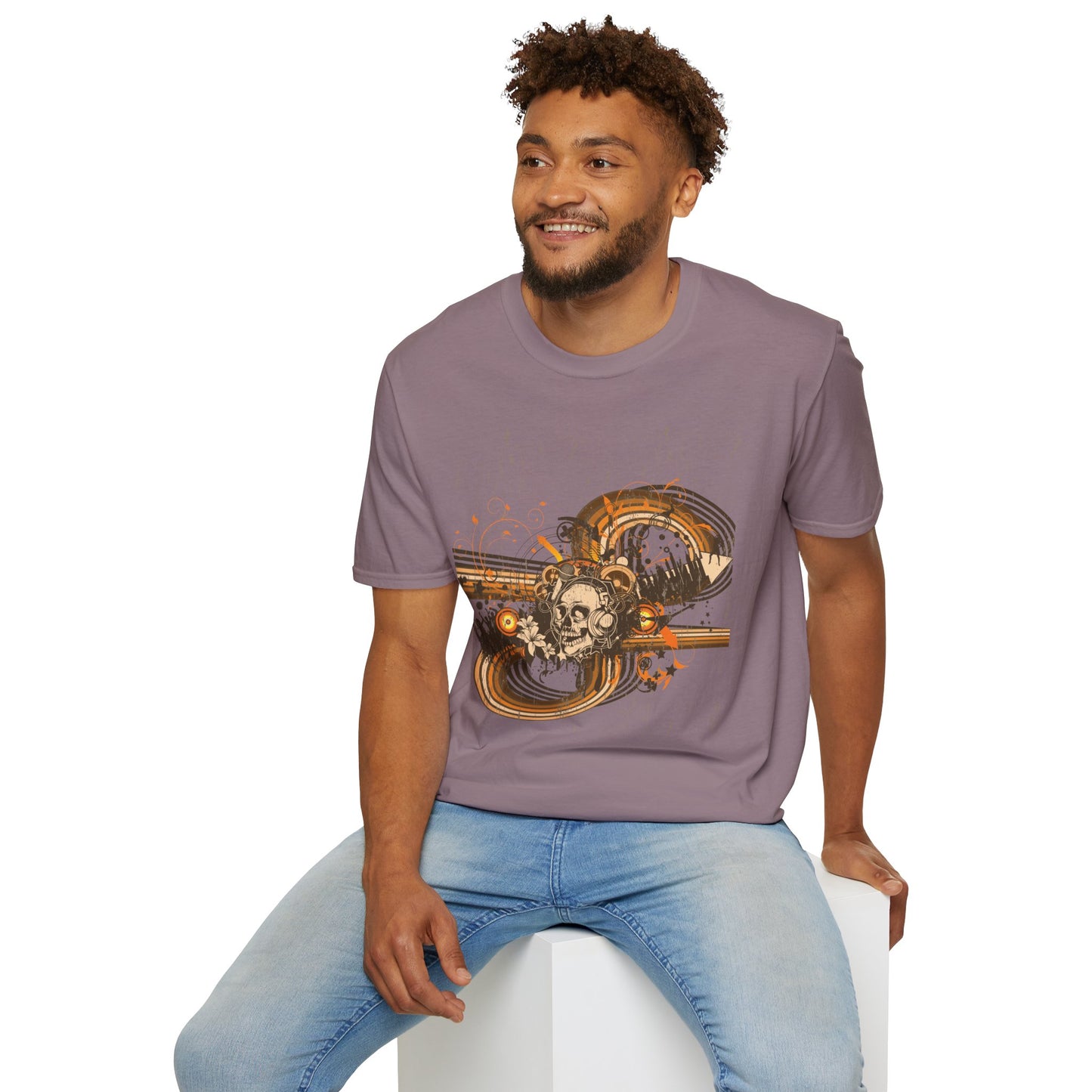 Skull T Shirt, Skull Design Shirt, Skull Art Tee Shirt, T-shirt with Skull 3