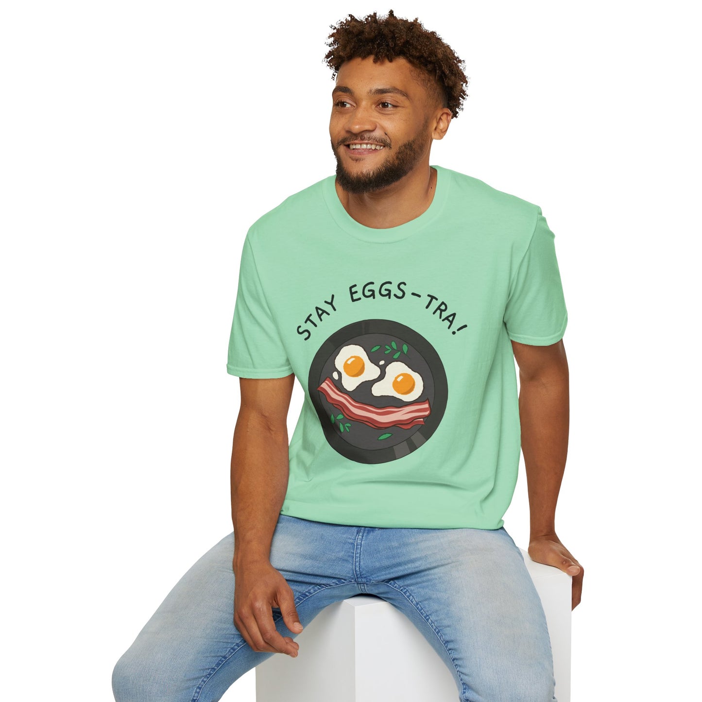 Food Tees, Funny Food T Shirts, Funny T Shirts, Bacon and Egg T Shirt, Egg and Bacon Shirt