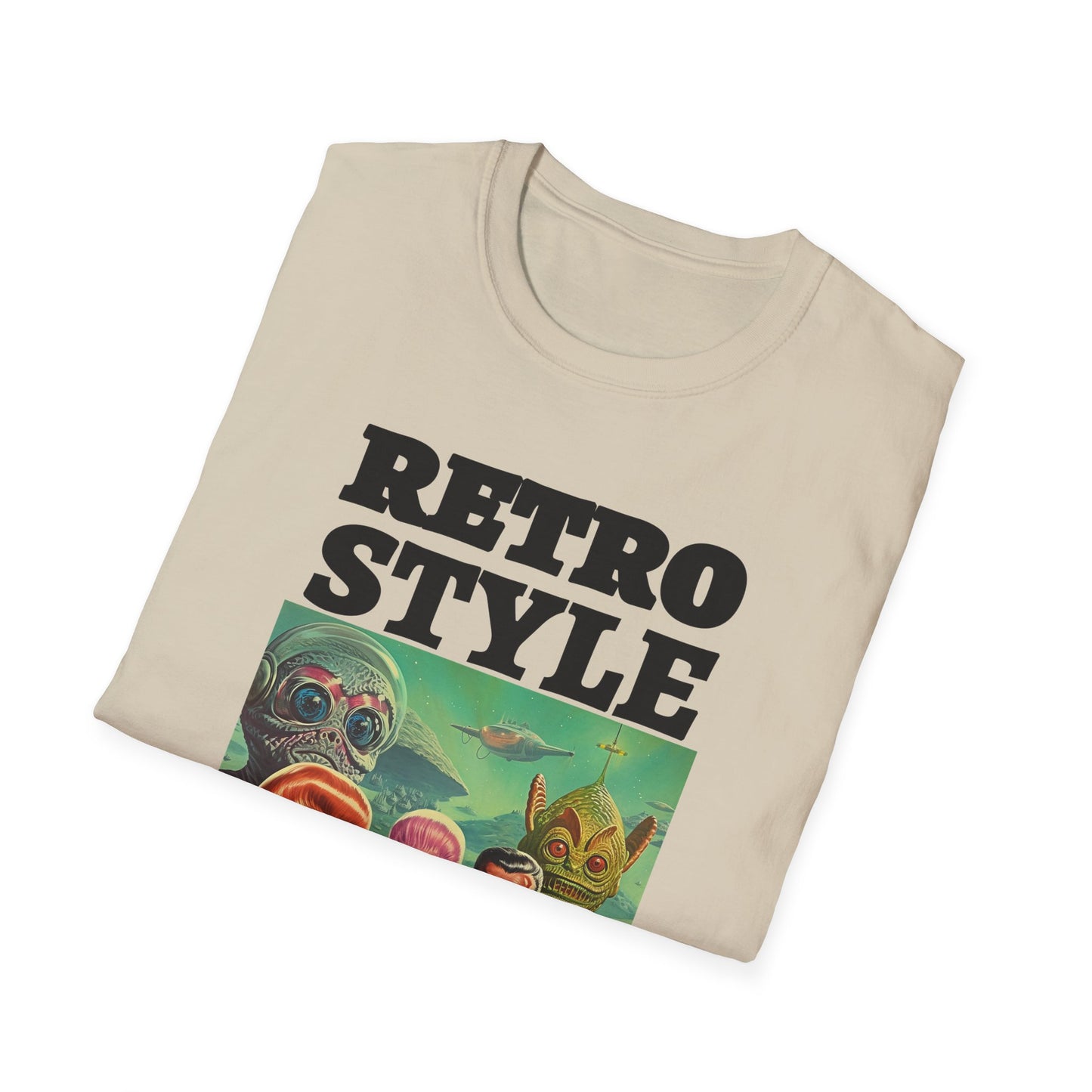 Retro T Shirt, Retro Design Shirt, Retro Art Tee Shirt, T-shirt with Retro Style