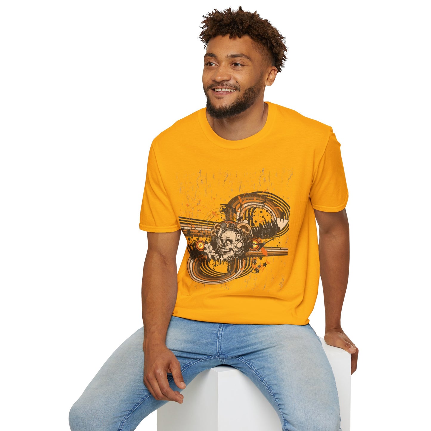Skull T Shirt, Skull Design Shirt, Skull Art Tee Shirt, T-shirt with Skull 3