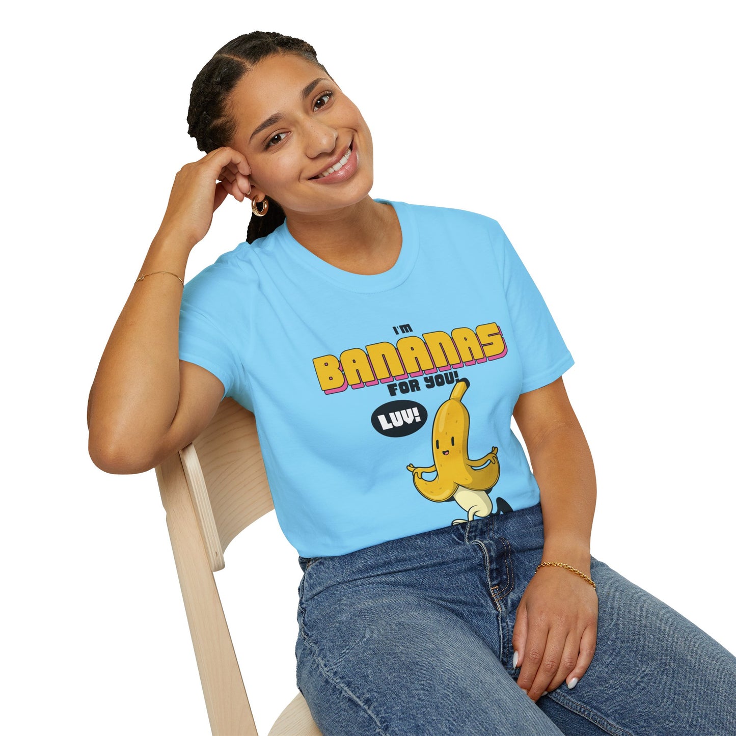 Food Tees, Funny Food T Shirts, Funny T Shirts, Shirt with Banana, Banana T Shirt, Funny Banana Shirt