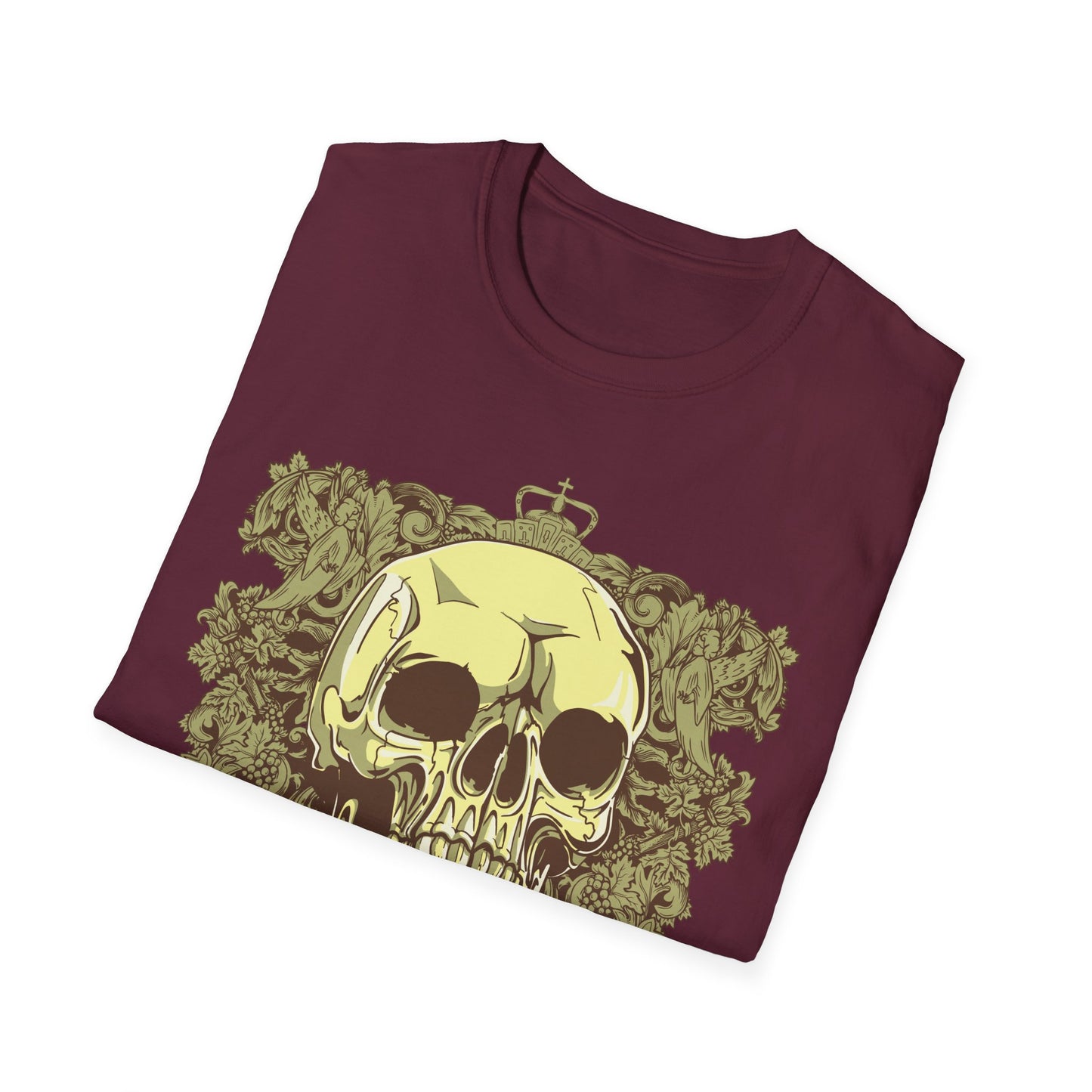 Skull T Shirt, Skull Design Shirt, Skull Art Tee Shirt, T-shirt with Skull 2