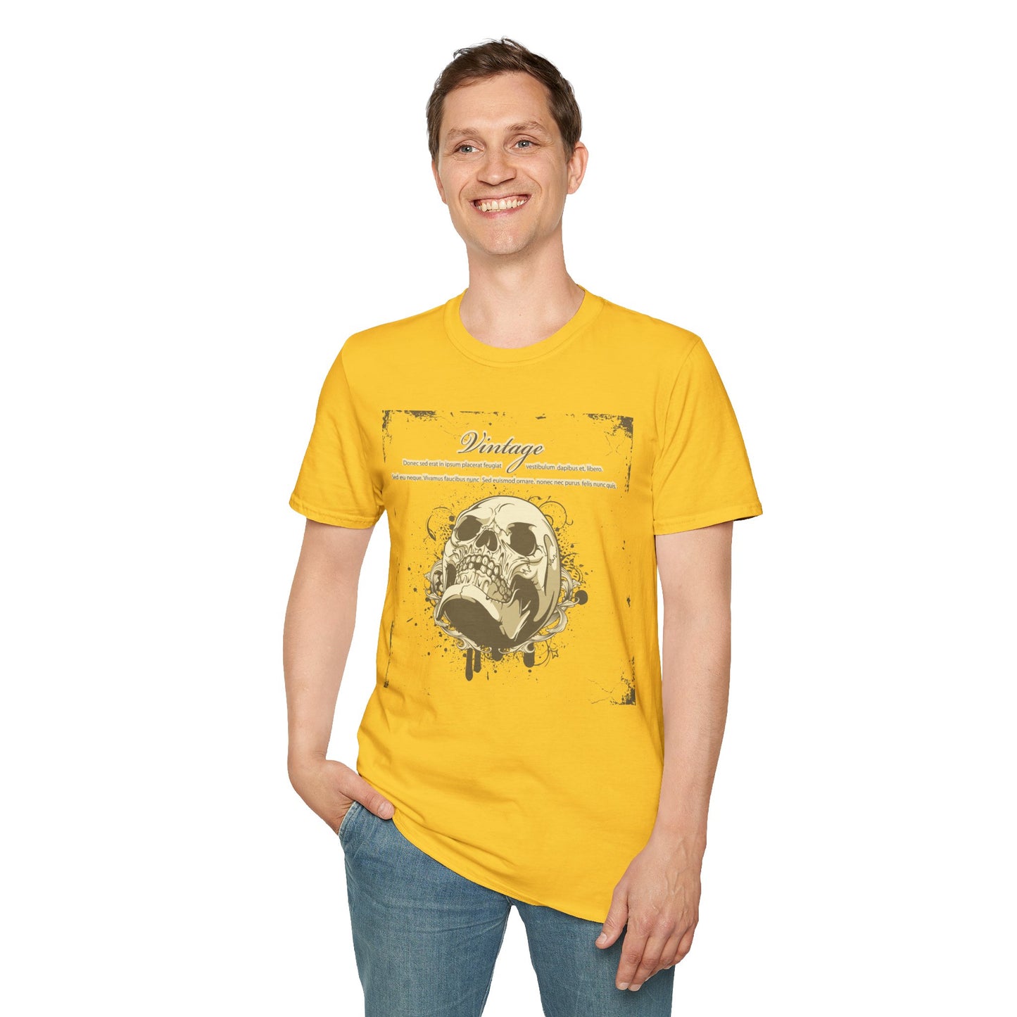 Skull T Shirt, Skull Design Shirt, Skull Art Tee Shirt, T-shirt with Skull 4