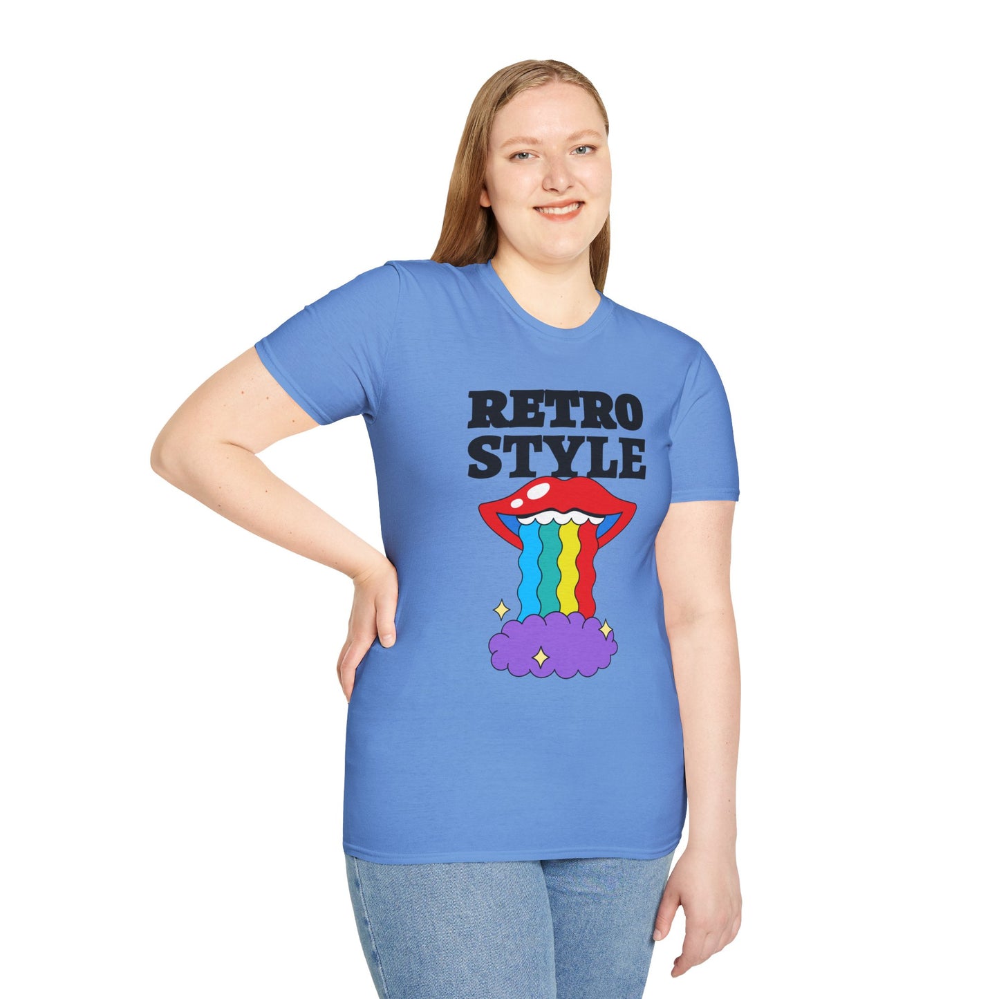 Retro T Shirt, Retro Design Shirt, Retro Art Tee Shirt, T-shirt with Retro Style