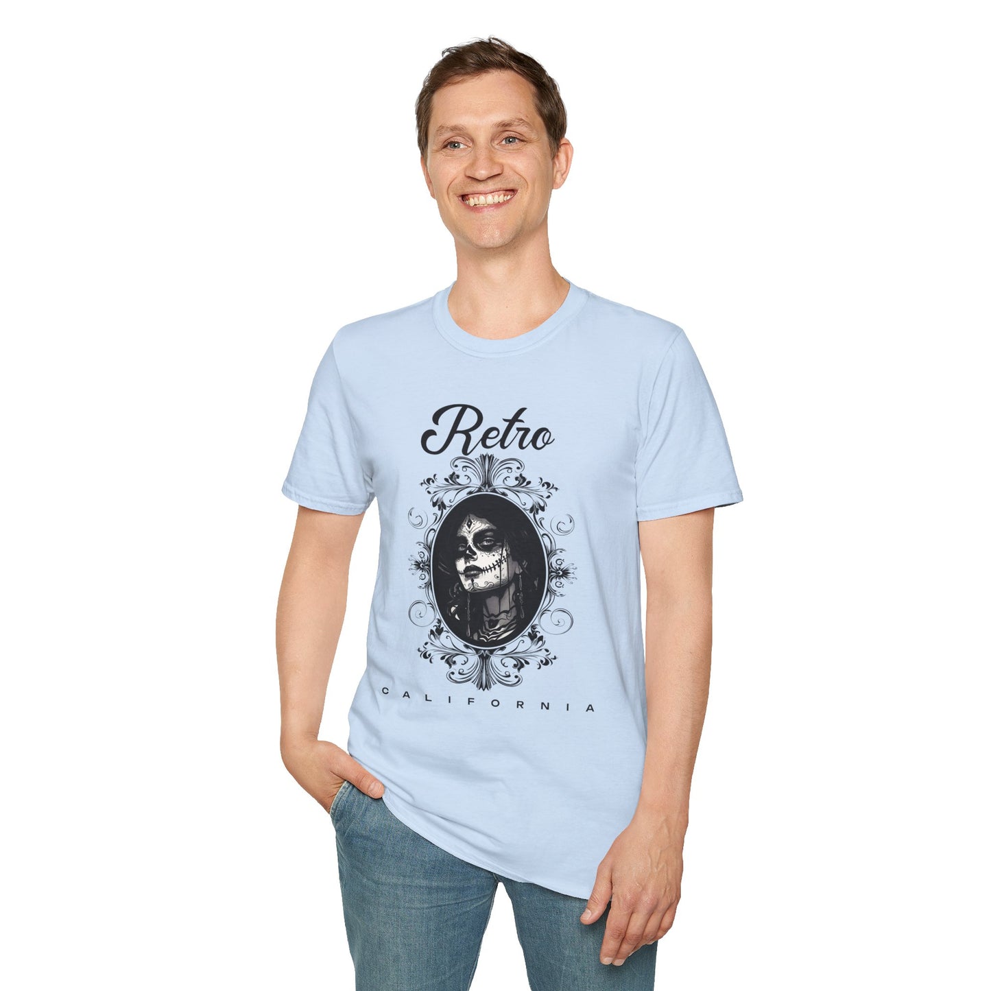 Retro T Shirt, Retro Design Shirt, Retro Art Tee Shirt, T-shirt with Retro Style