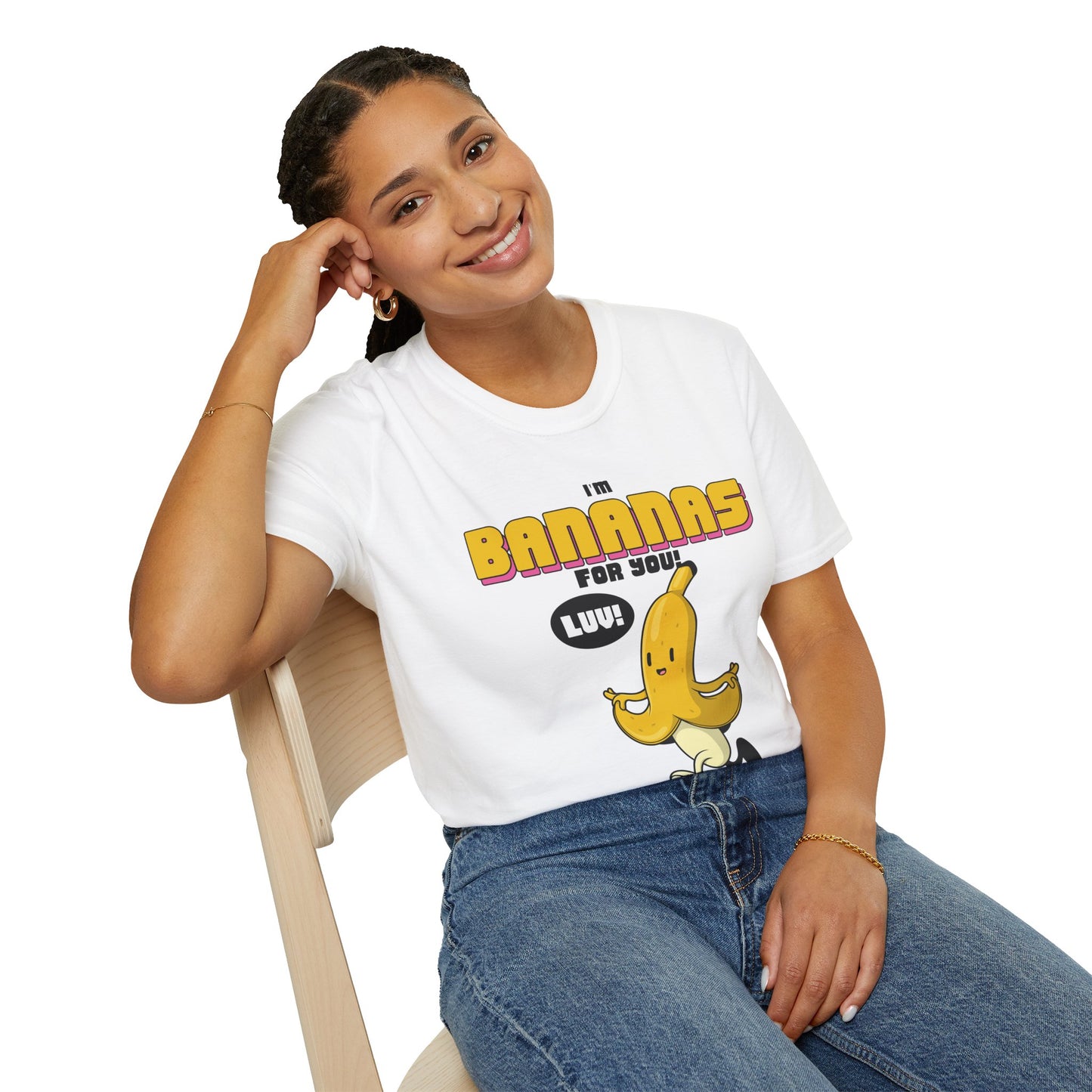 Food Tees, Funny Food T Shirts, Funny T Shirts, Shirt with Banana, Banana T Shirt, Funny Banana Shirt