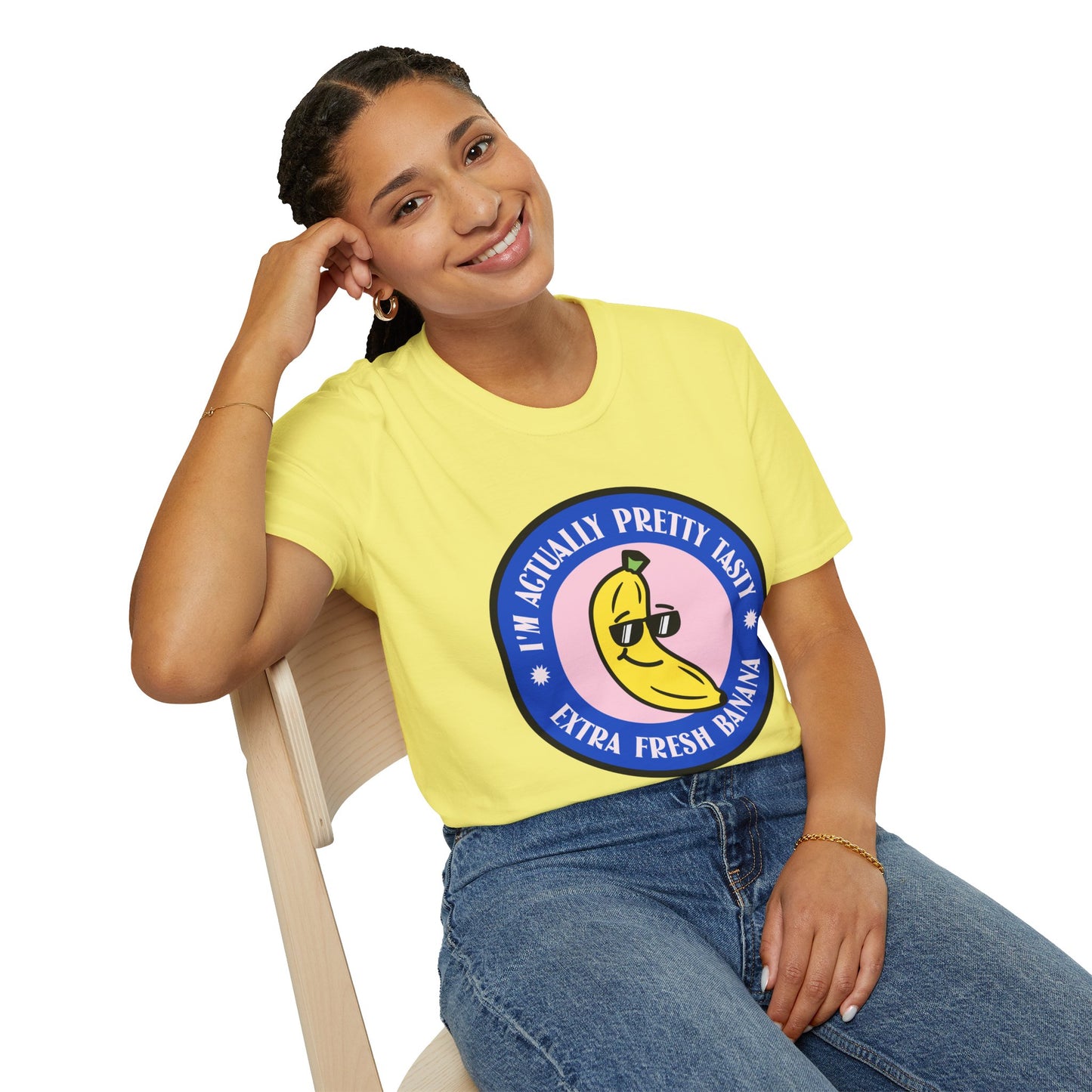 Food Tees, Funny Food T Shirts, Funny T Shirts, Shirt with Banana, Banana T Shirt, Funny Banana Shirt