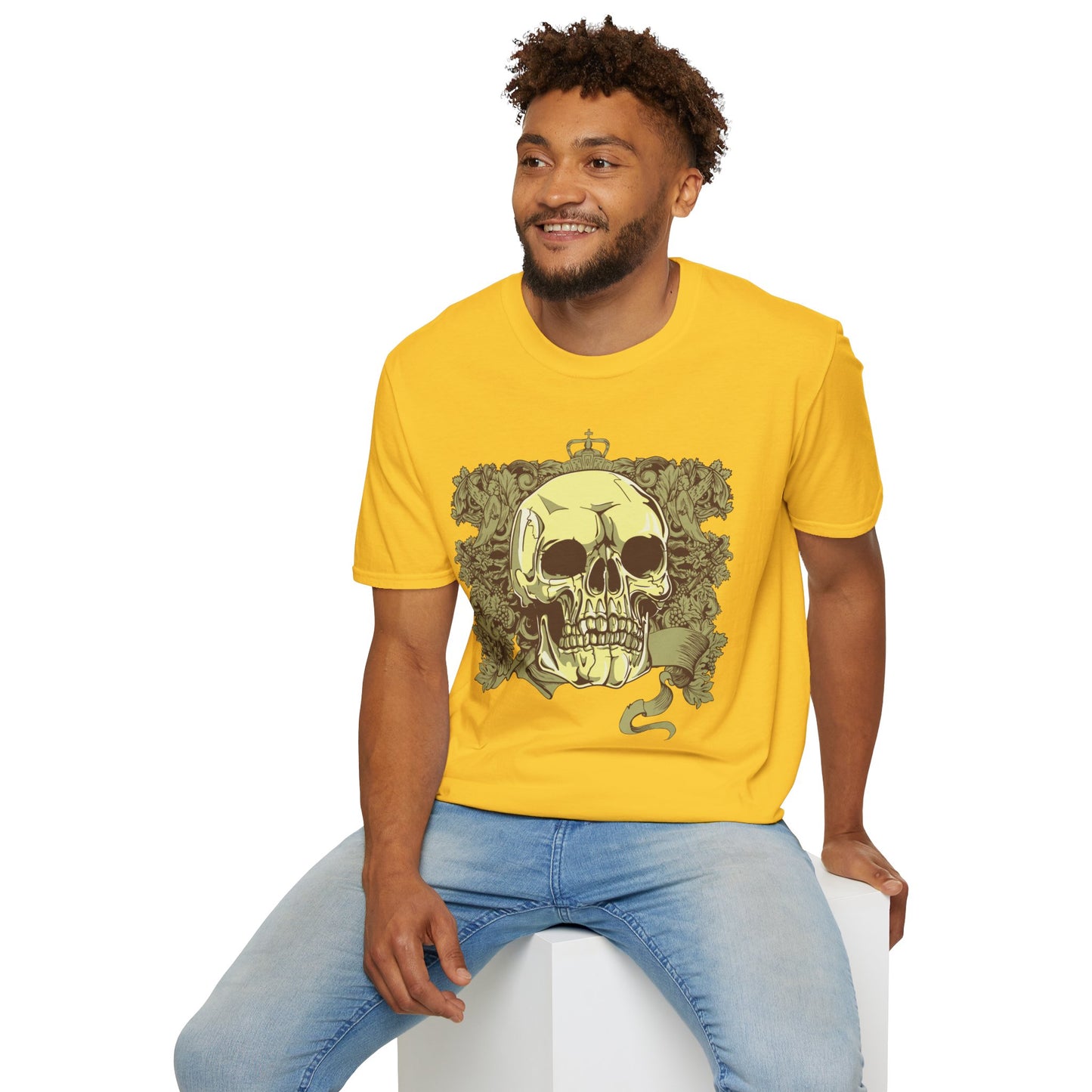 Skull T Shirt, Skull Design Shirt, Skull Art Tee Shirt, T-shirt with Skull 2
