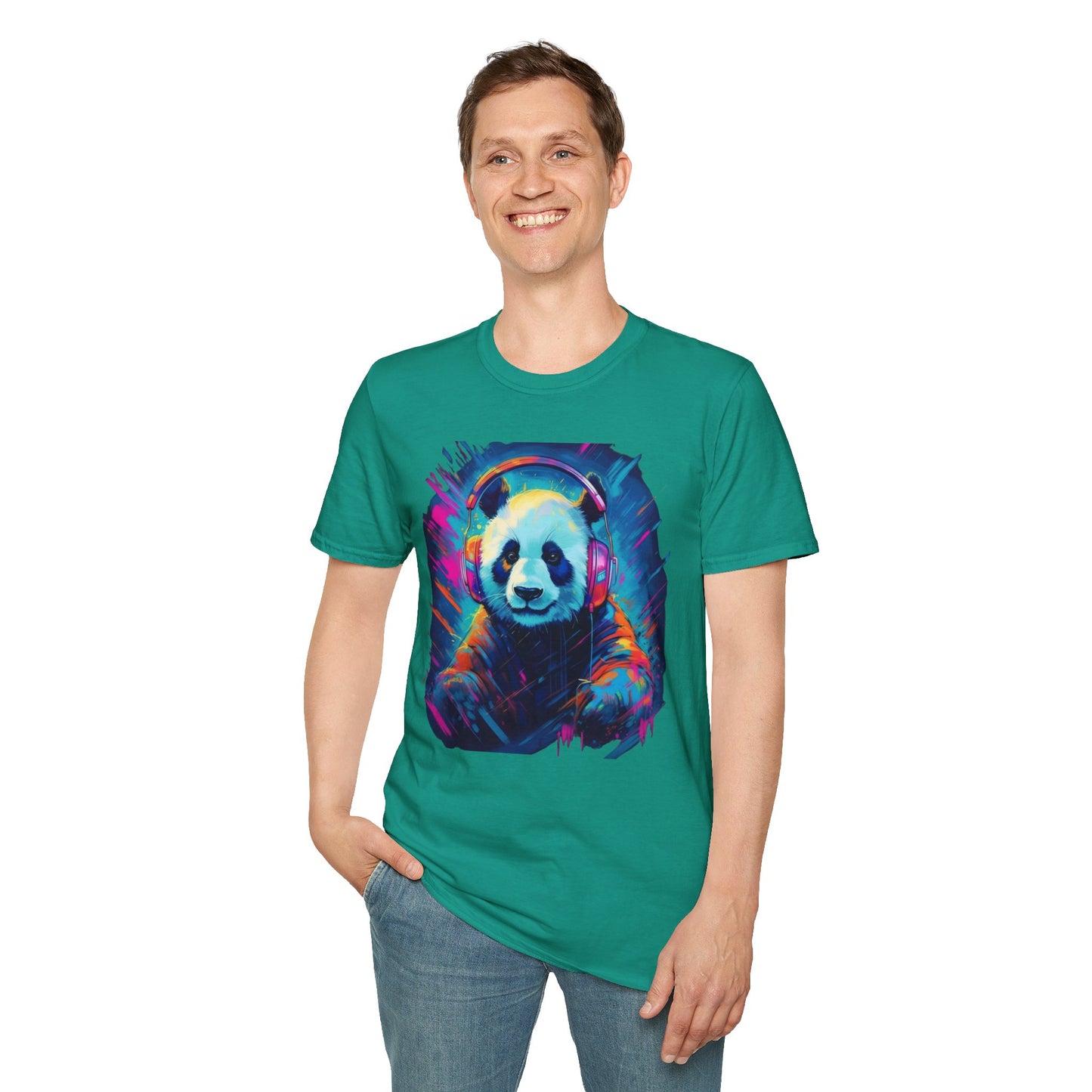 Animals Tees, Funny Animals Shirt, T Shirts with Funny Animals, T-Shirt with Panda, Panda Tees