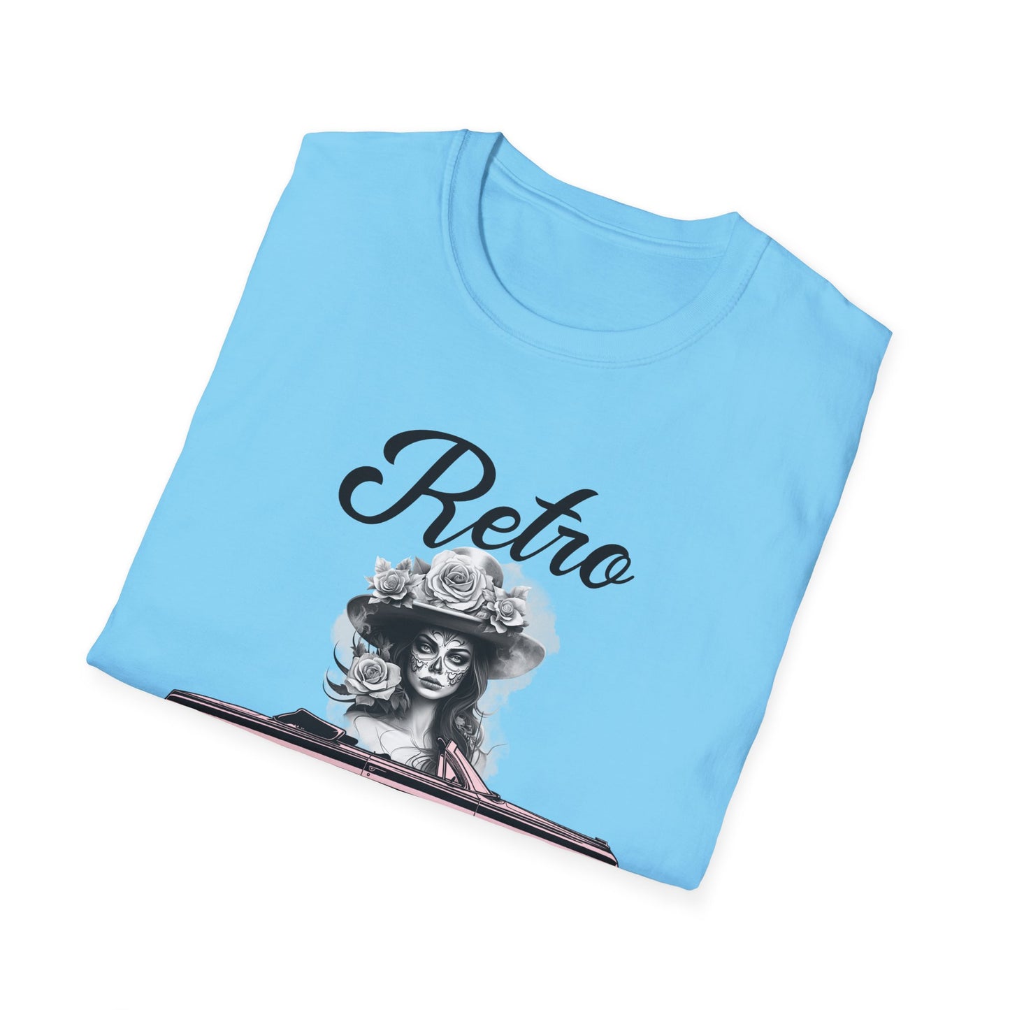 Retro T Shirt, Retro Design Shirt, Retro Art Tee Shirt, T-shirt with Retro Style