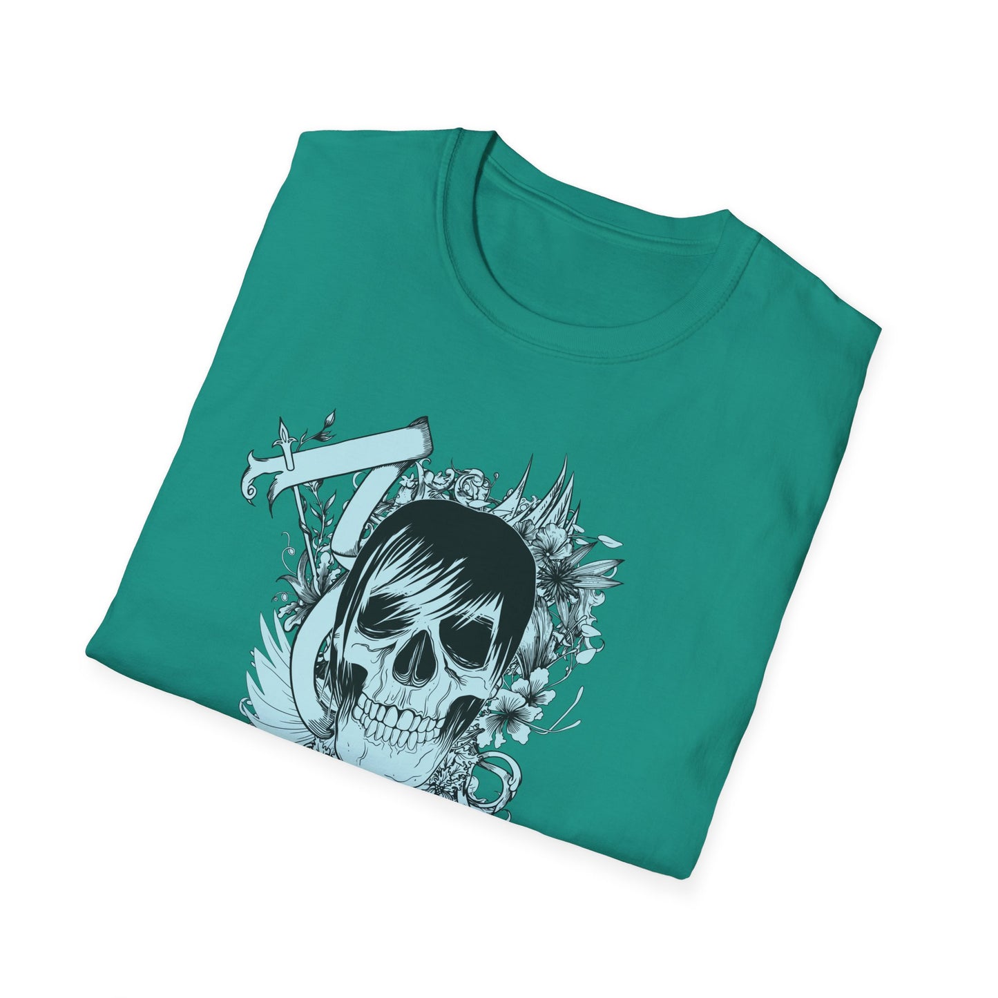 Skull T Shirt, Skull Design Shirt, Skull Art Tee Shirt, T-shirt with Skull 5