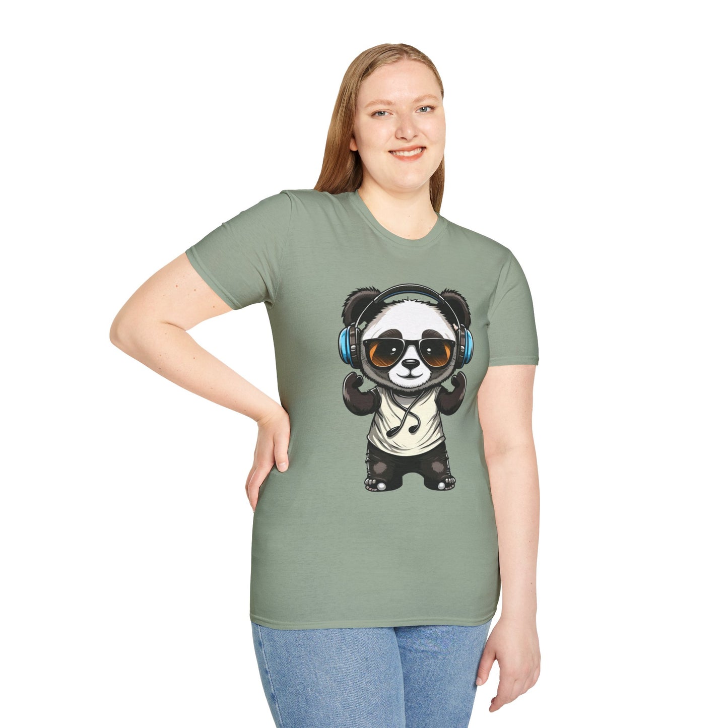 Animals Tees, Funny Animals Shirt, T Shirts with Funny Animals, T-Shirt with Panda, Panda Tees