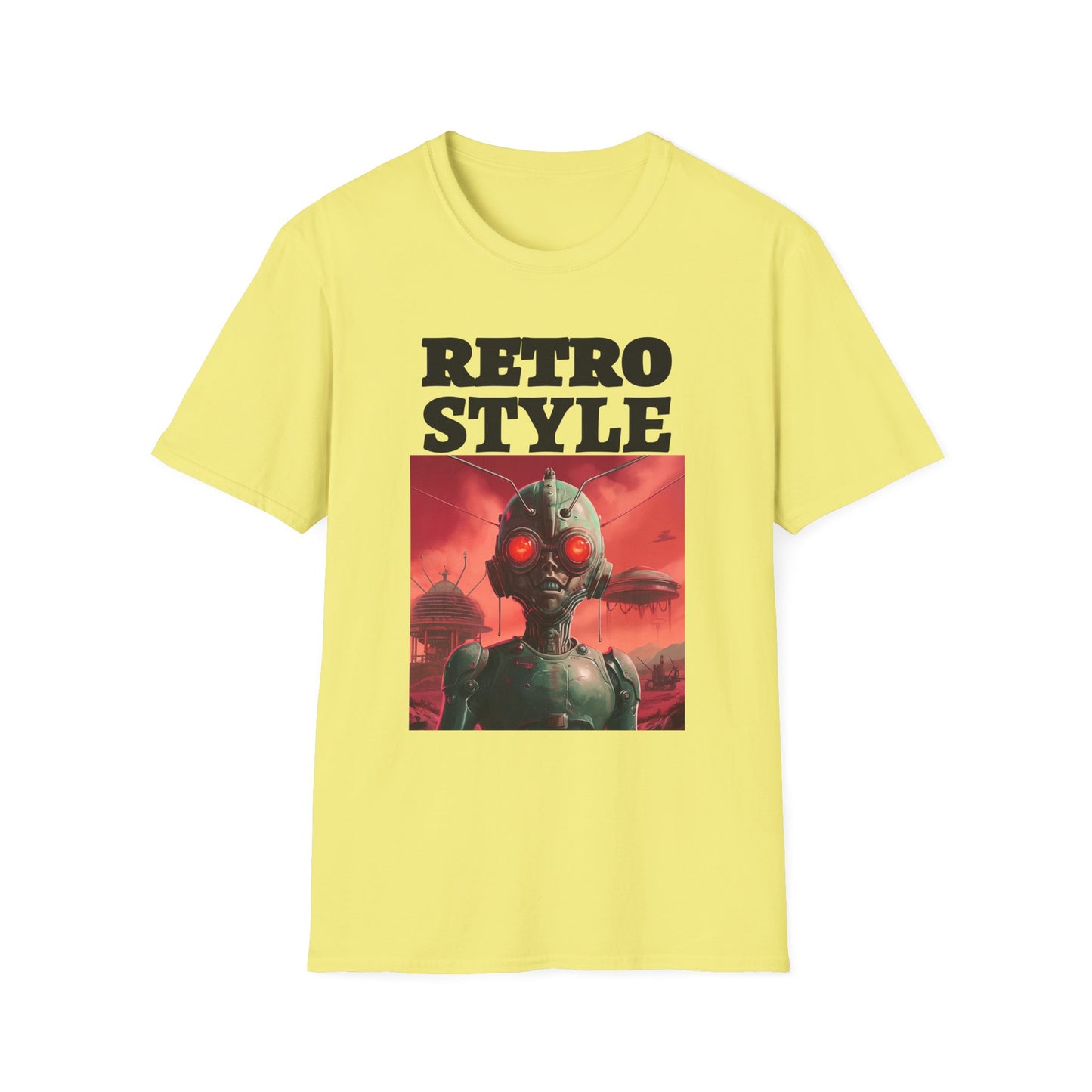 Retro T Shirt, Retro Design Shirt, Retro Art Tee Shirt, T-shirt with Retro Style