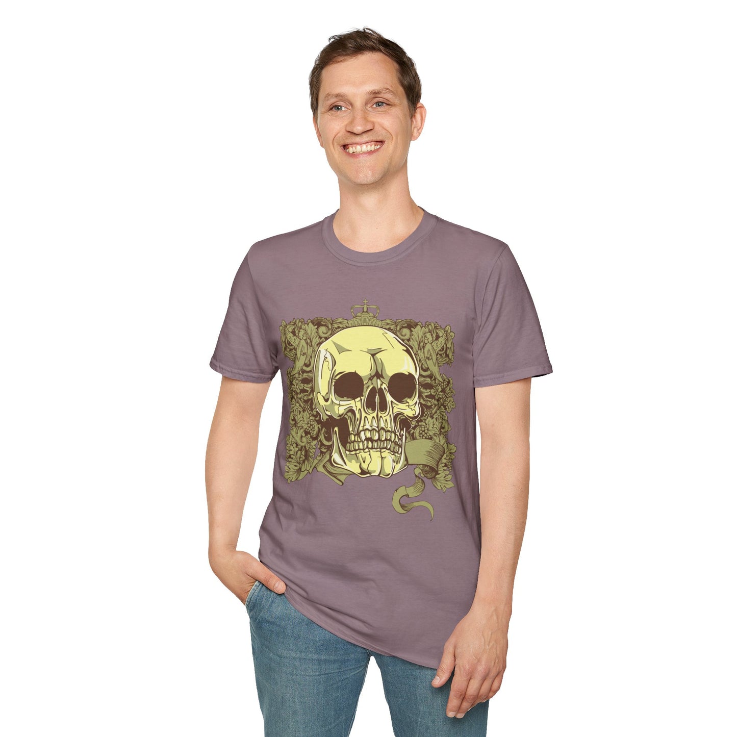 Skull T Shirt, Skull Design Shirt, Skull Art Tee Shirt, T-shirt with Skull 2