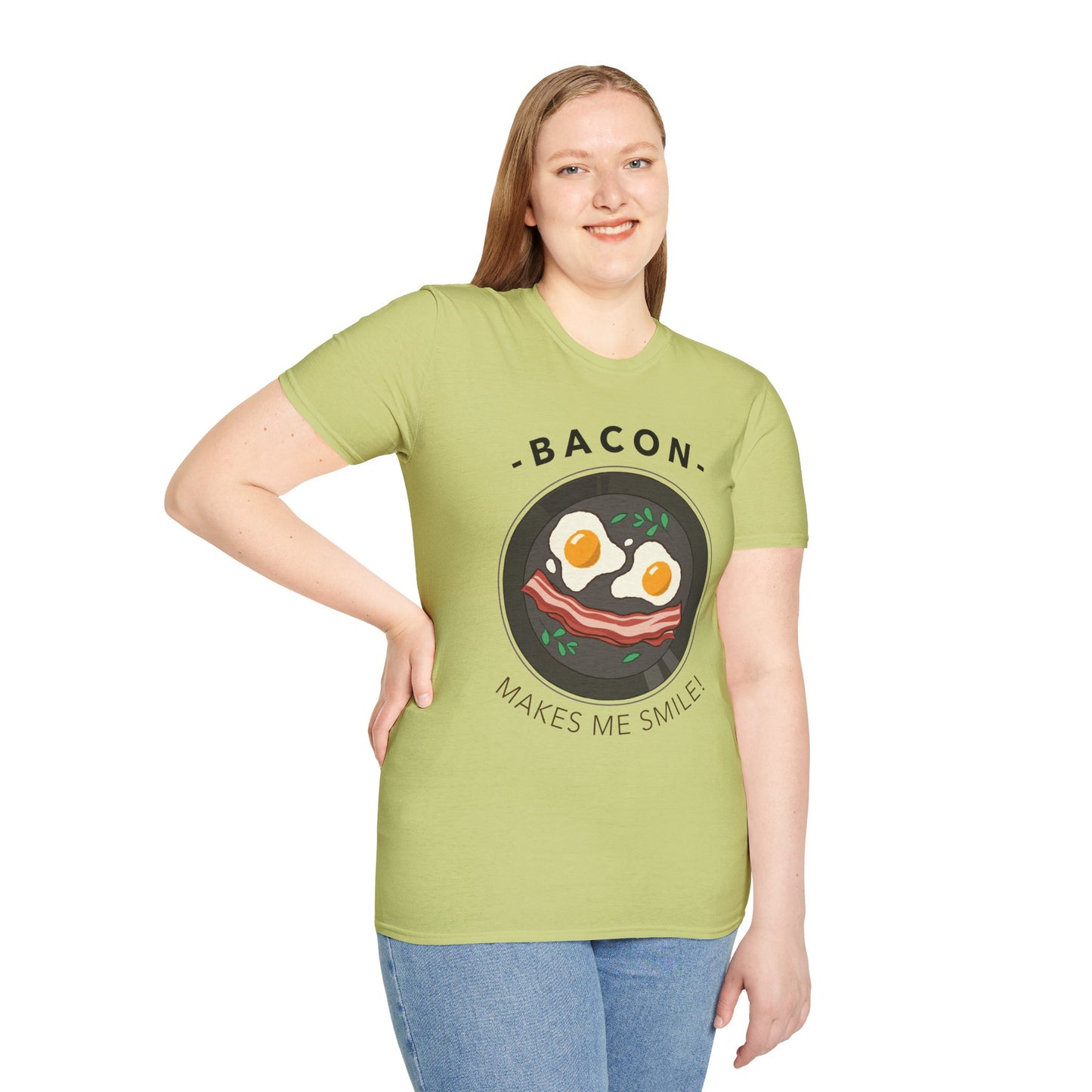 Food Tees, Funny Food T Shirts, Funny T Shirts, Bacon and Egg T Shirt, Egg and Bacon Shirt