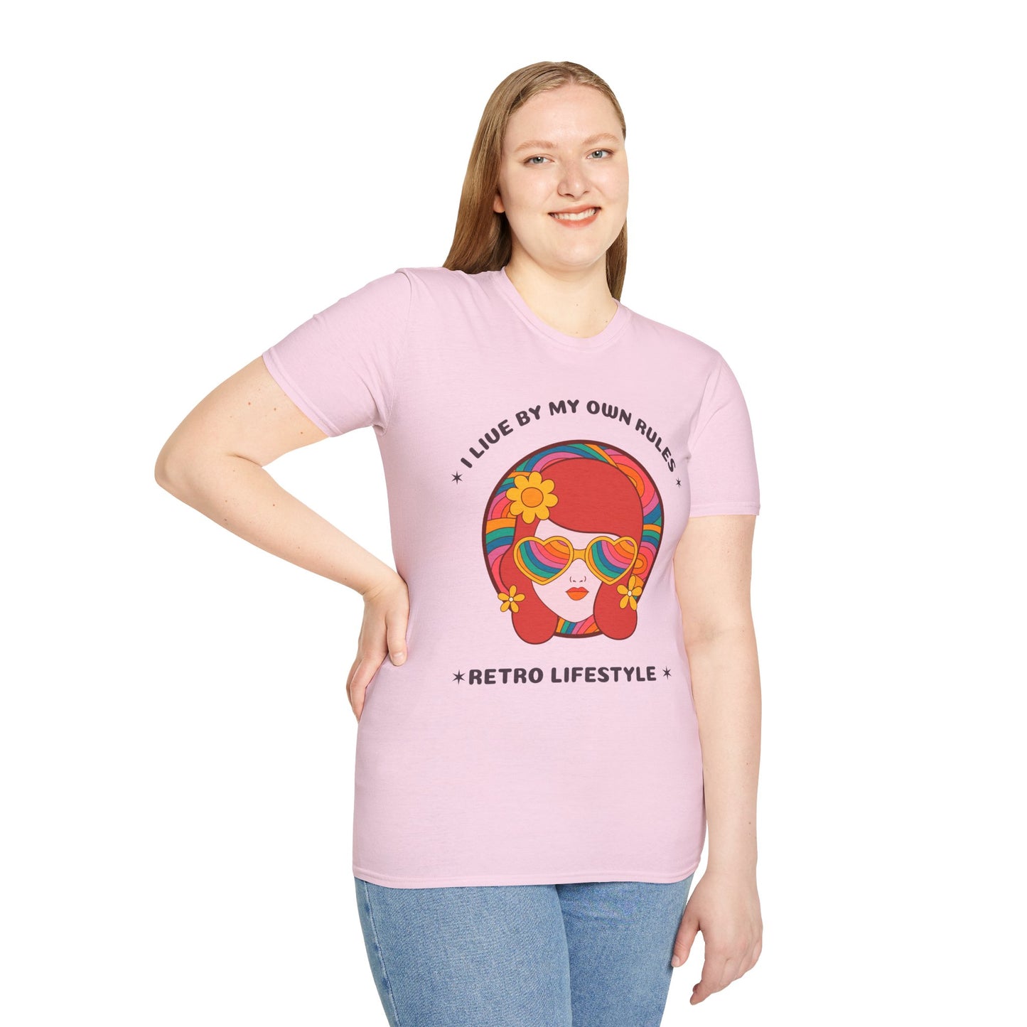 Retro T Shirt, Retro Design Shirt, Retro Art Tee Shirt, T-shirt with Retro Style