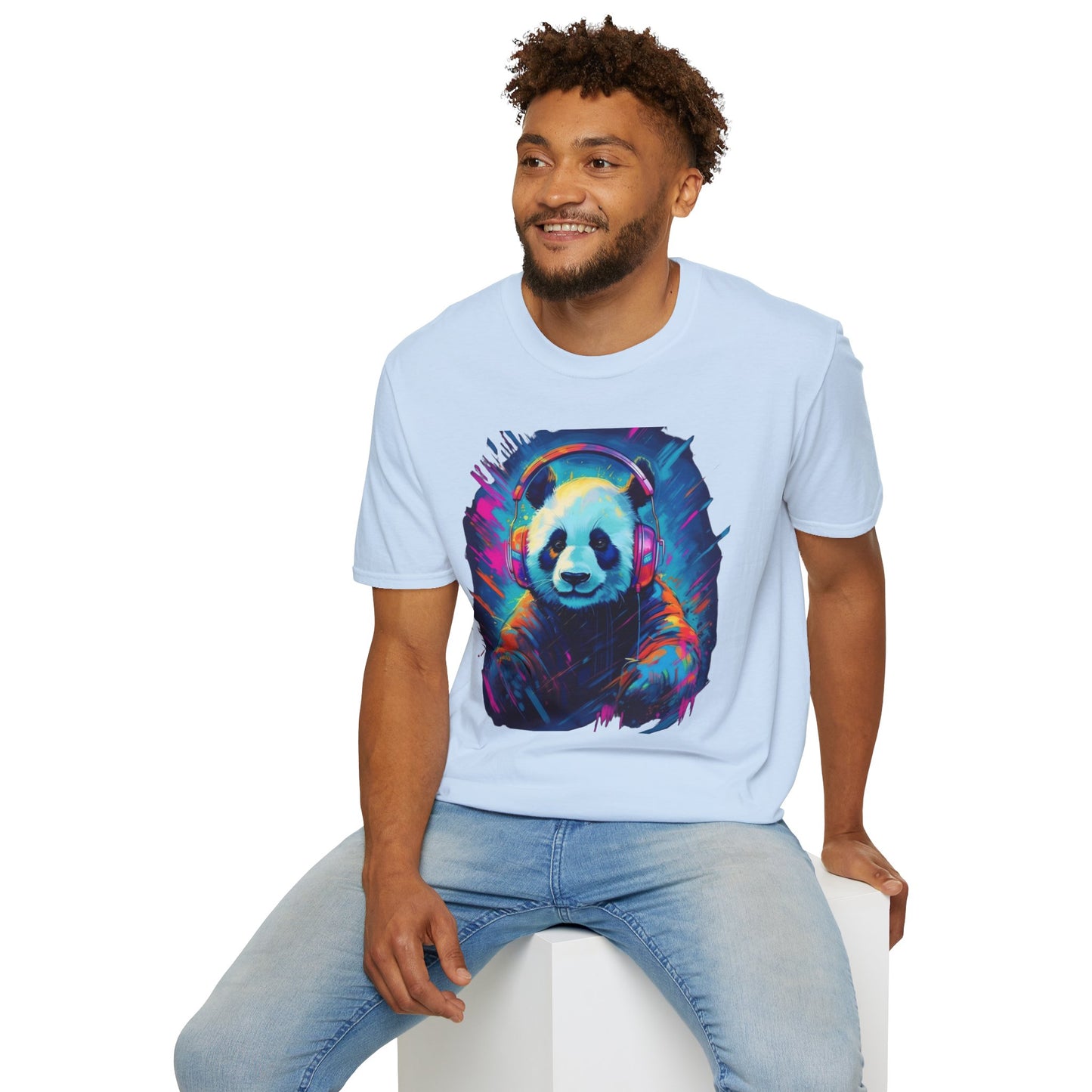Animals Tees, Funny Animals Shirt, T Shirts with Funny Animals, T-Shirt with Panda, Panda Tees