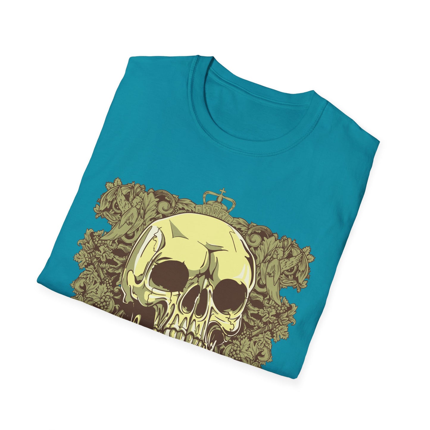 Skull T Shirt, Skull Design Shirt, Skull Art Tee Shirt, T-shirt with Skull 2