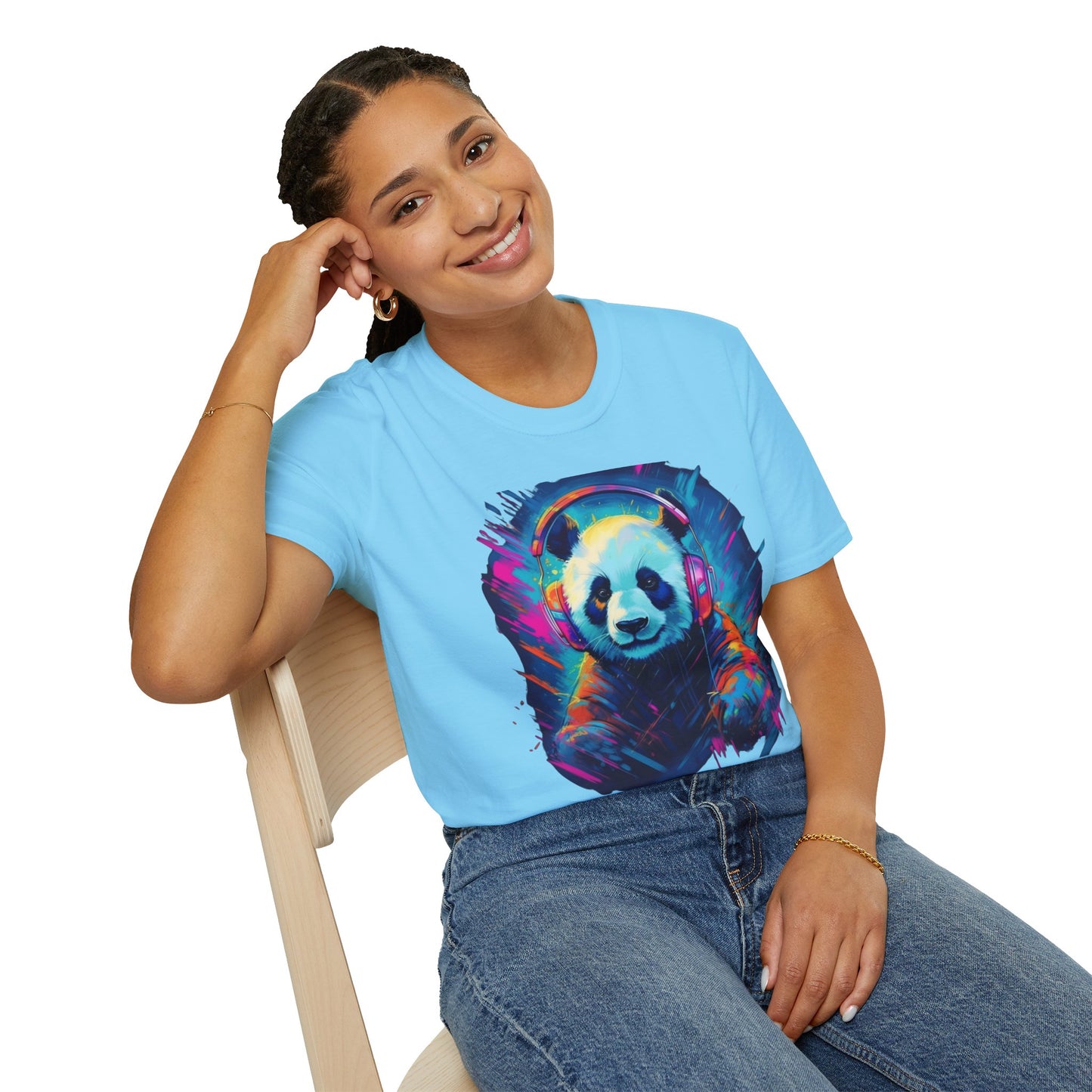 Animals Tees, Funny Animals Shirt, T Shirts with Funny Animals, T-Shirt with Panda, Panda Tees
