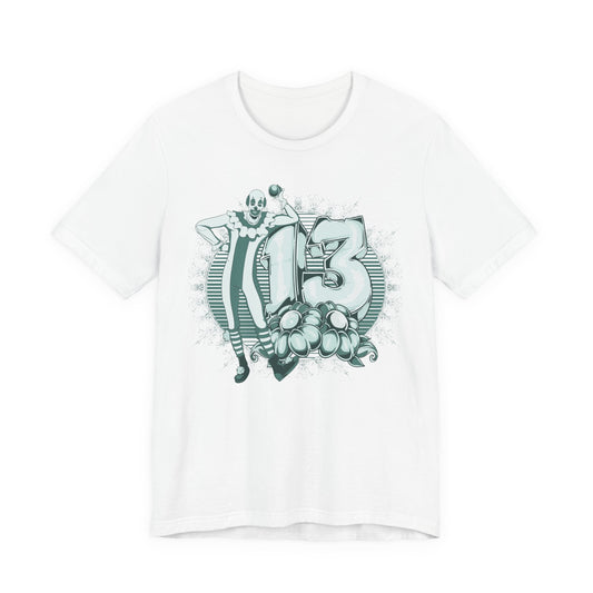 Vintage Clown Graphic Illustration Unisex Cotton T-Shirt Art-39
