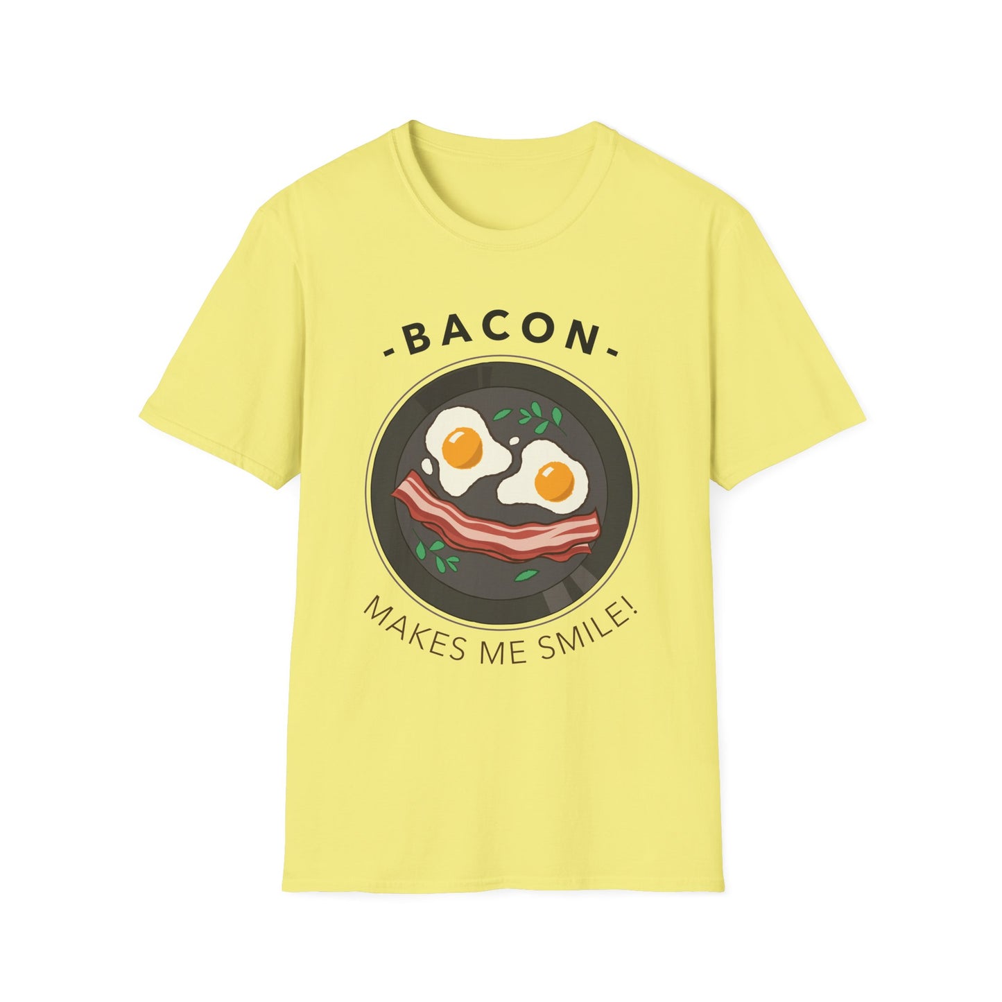 Food Tees, Funny Food T Shirts, Funny T Shirts, Bacon and Egg T Shirt, Egg and Bacon Shirt