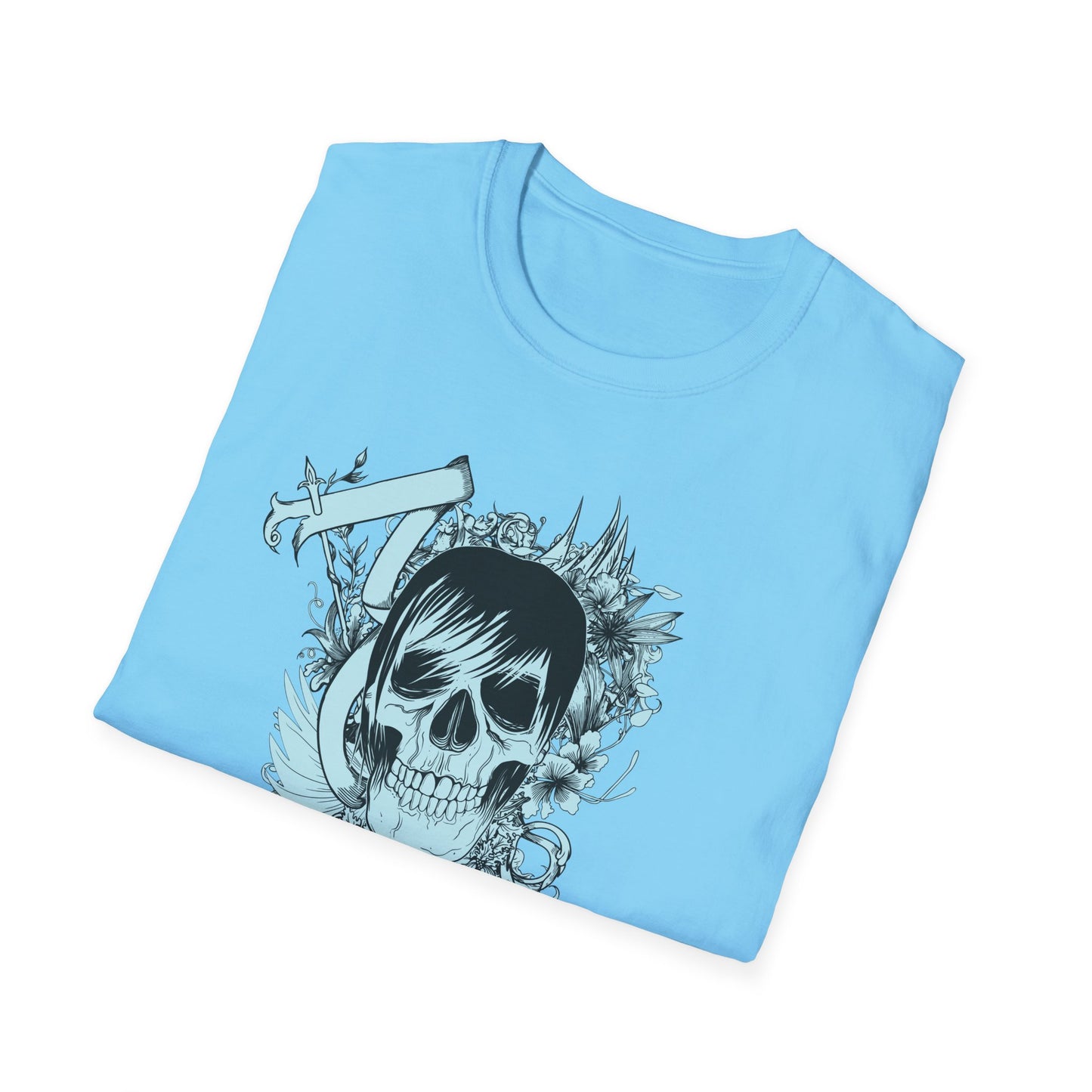 Skull T Shirt, Skull Design Shirt, Skull Art Tee Shirt, T-shirt with Skull 5