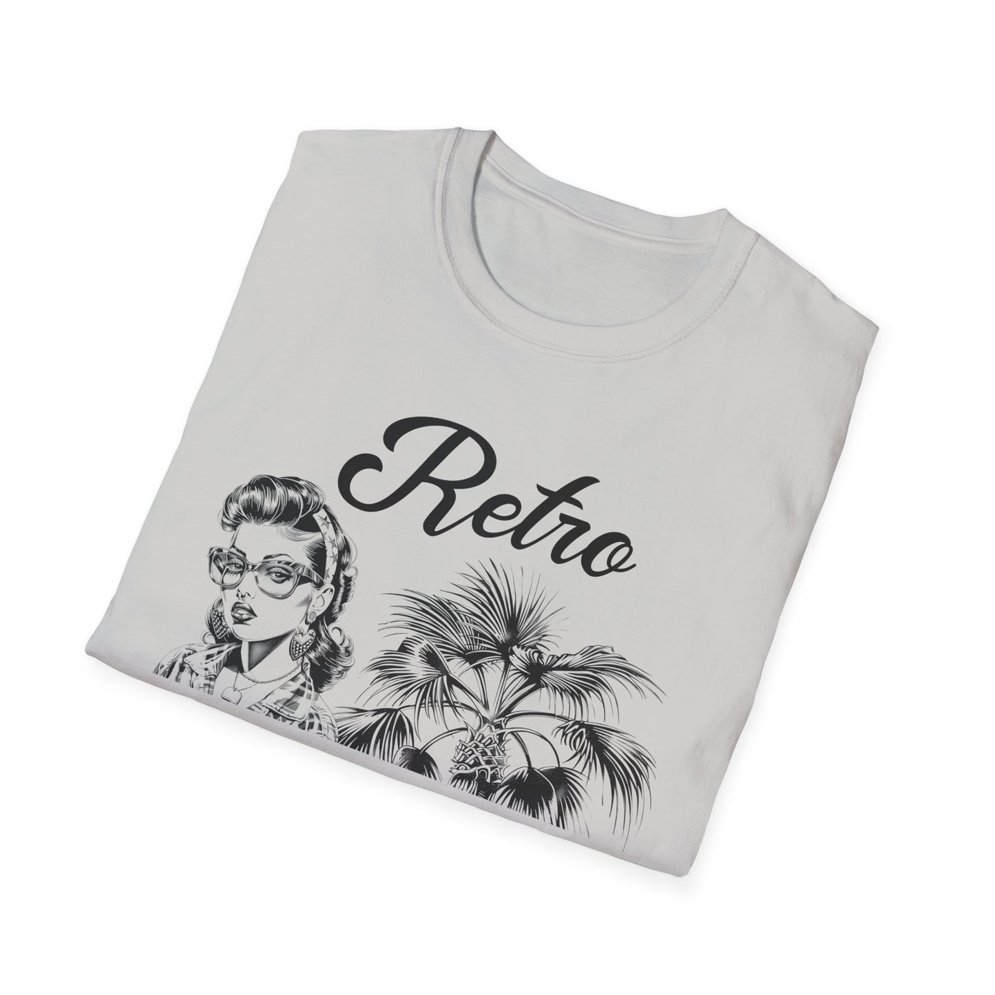 Retro T Shirt, Retro Design Shirt, Retro Art Tee Shirt, T-shirt with Retro Style