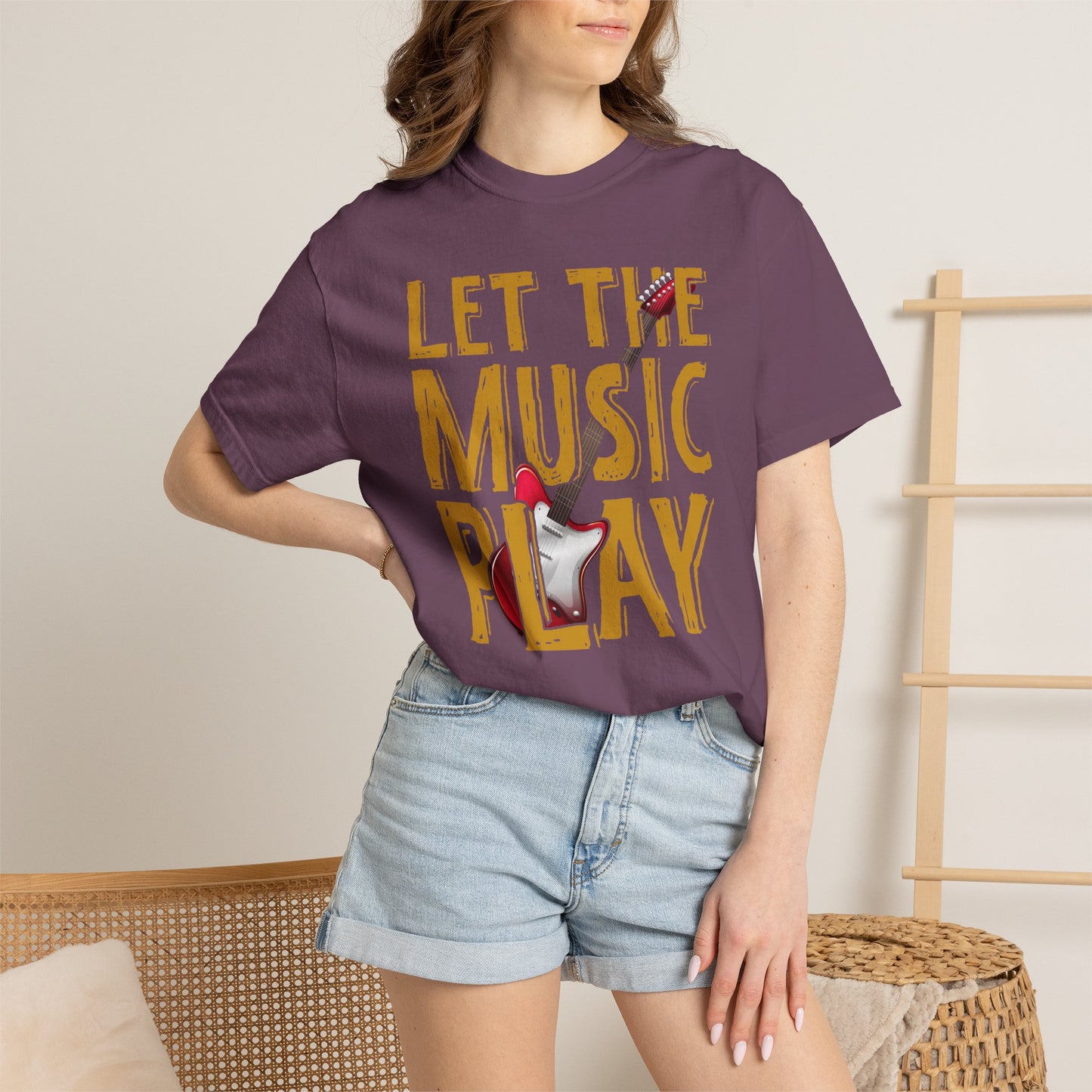 Music Graphic Design Unisex Cotton T-shirt 002