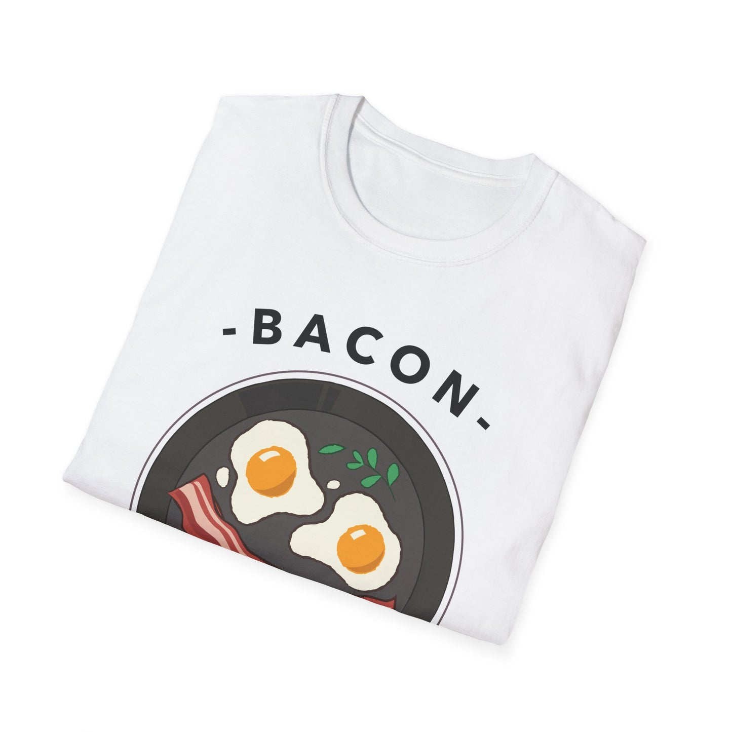 Food Tees, Funny Food T Shirts, Funny T Shirts, Bacon and Egg T Shirt, Egg and Bacon Shirt